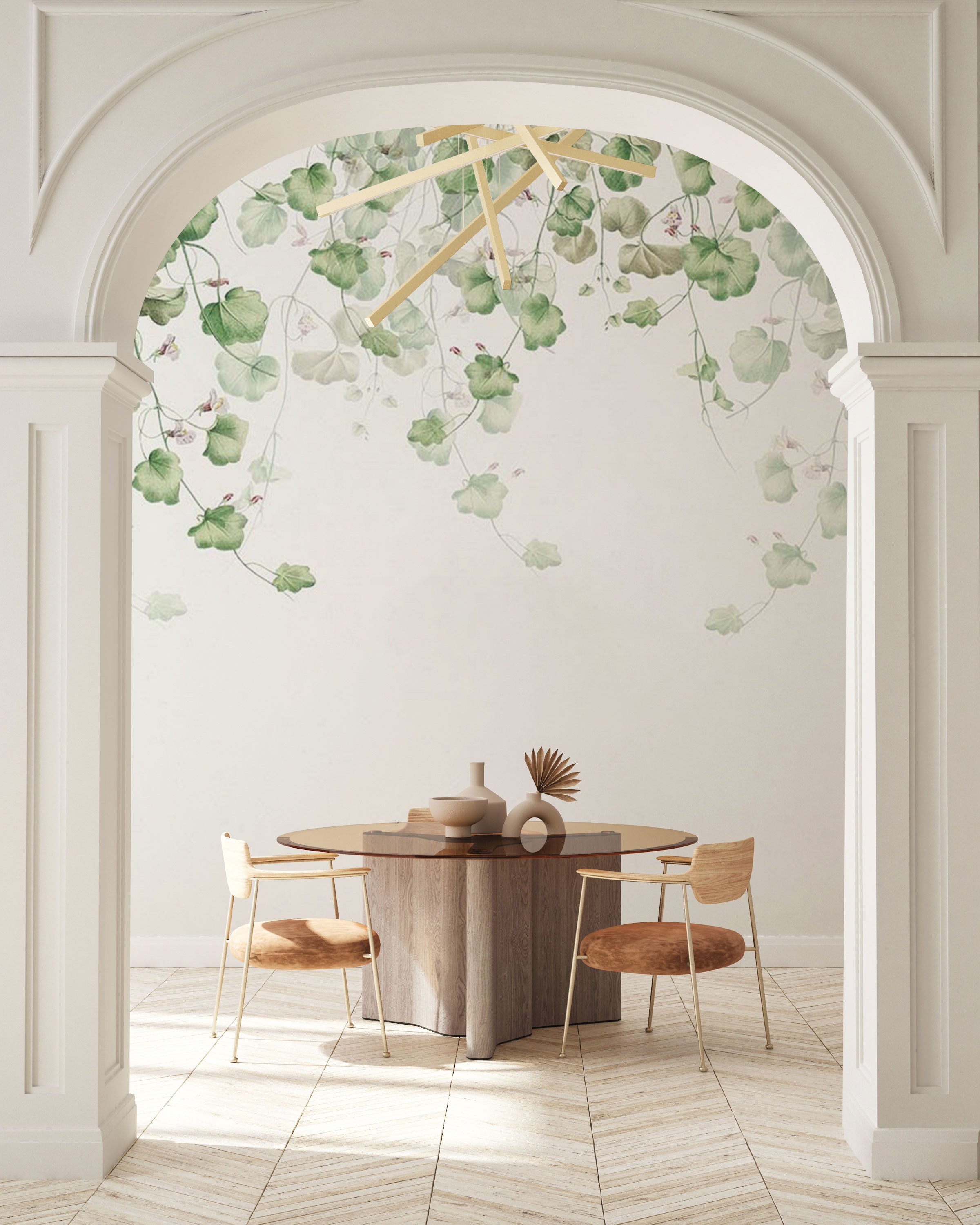 hanging plants in bedroom Hanging Plants – Mural Wallpaper