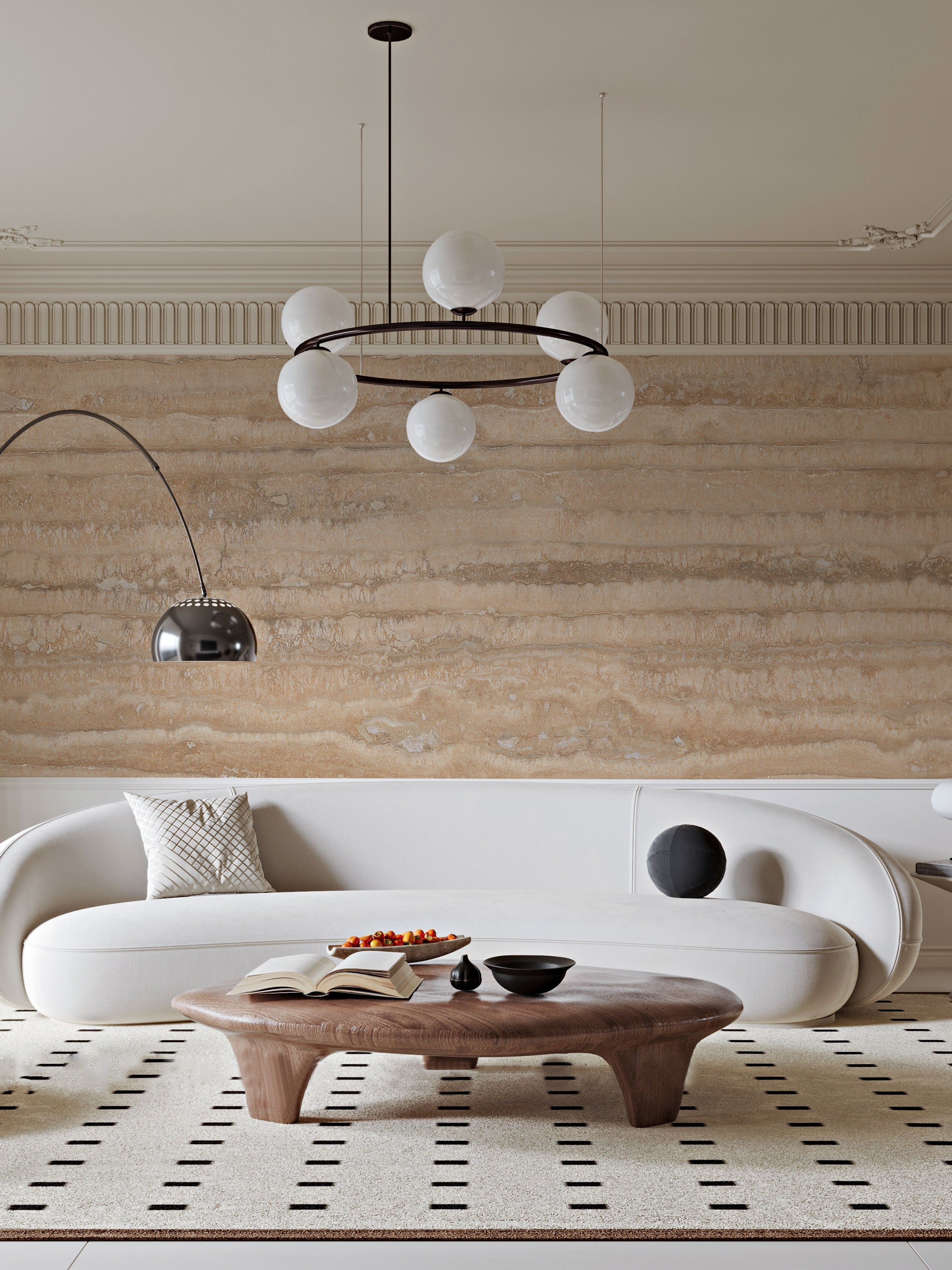 Travertine Warm Earth - Eclart Walls