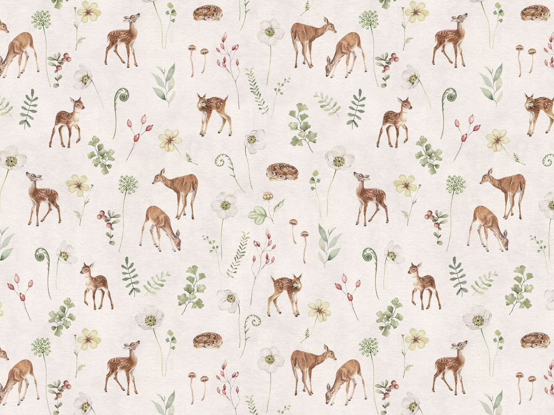 Dancing Deer White - Eclart Walls