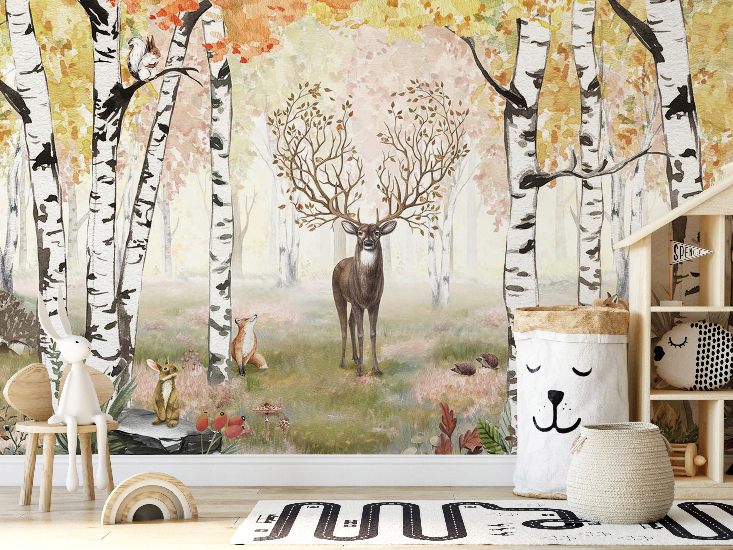 Amazing Antlers Autumn - Eclart Walls