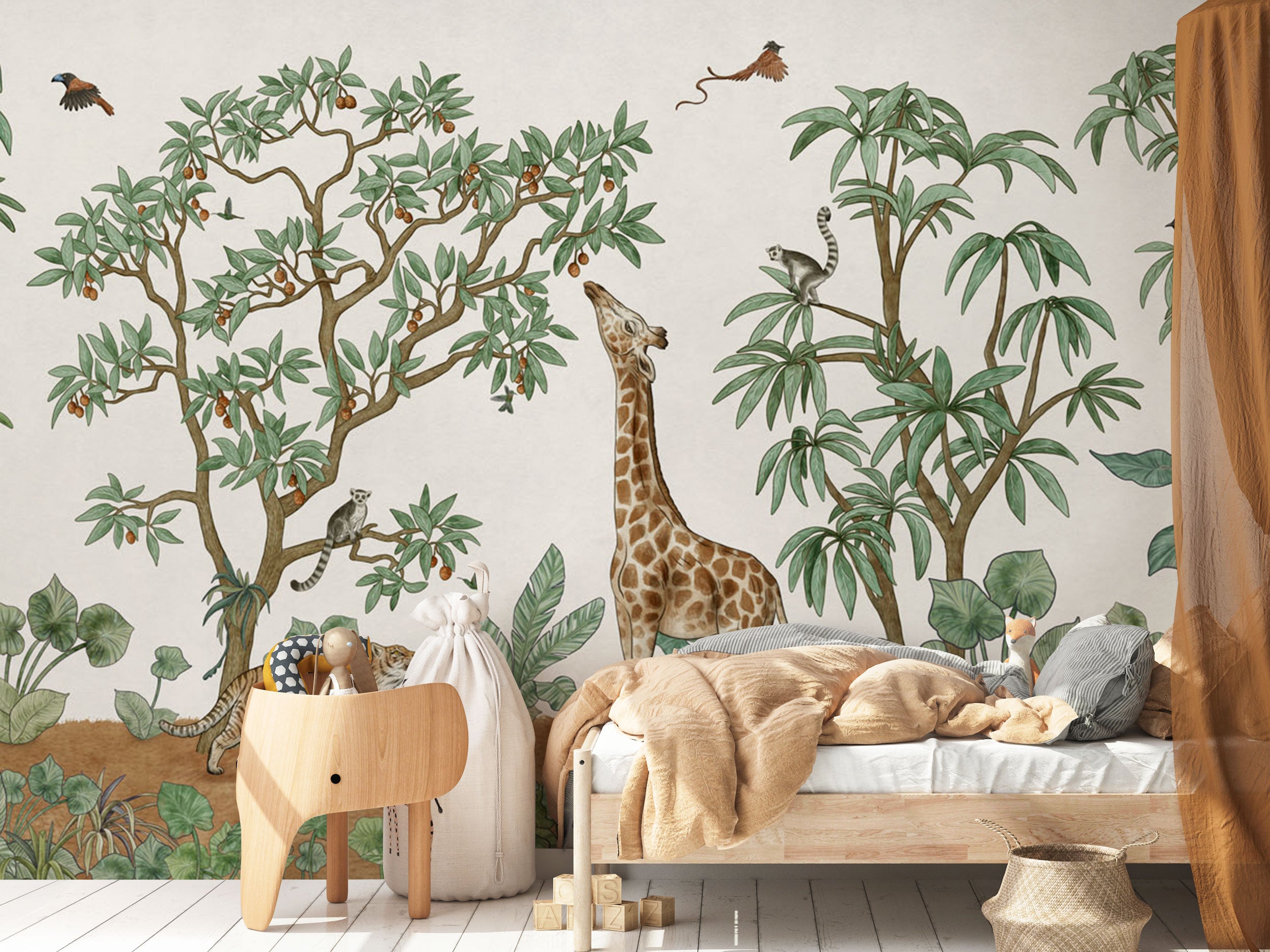 Animals In The Jungle - Eclart Walls