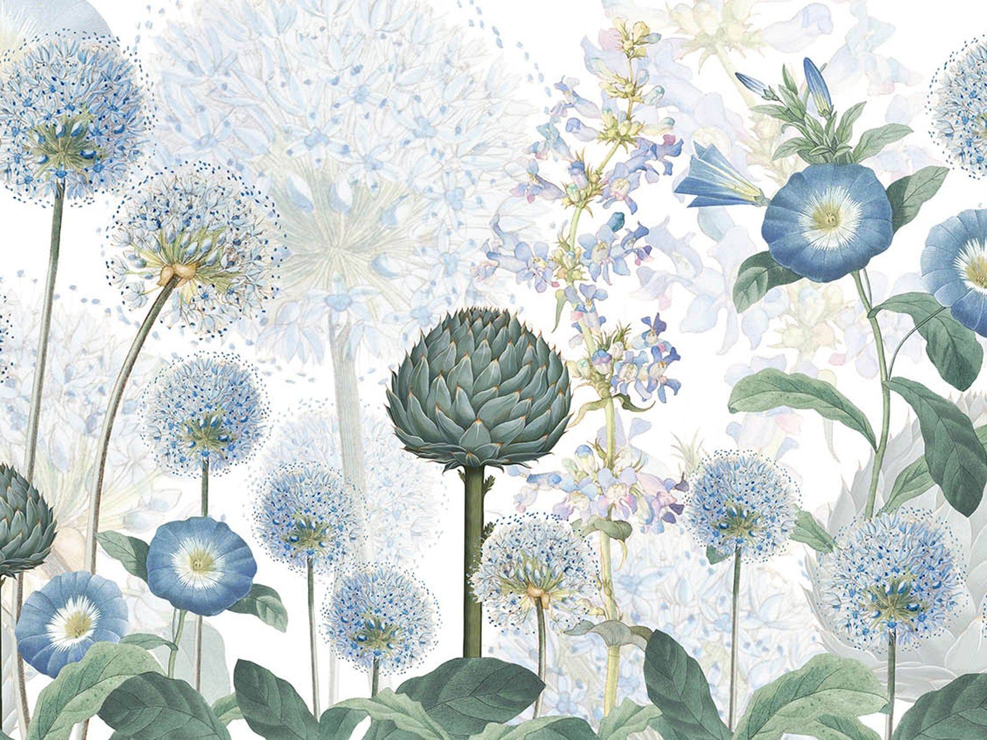 Blue Wild Meadow - Eclart Walls
