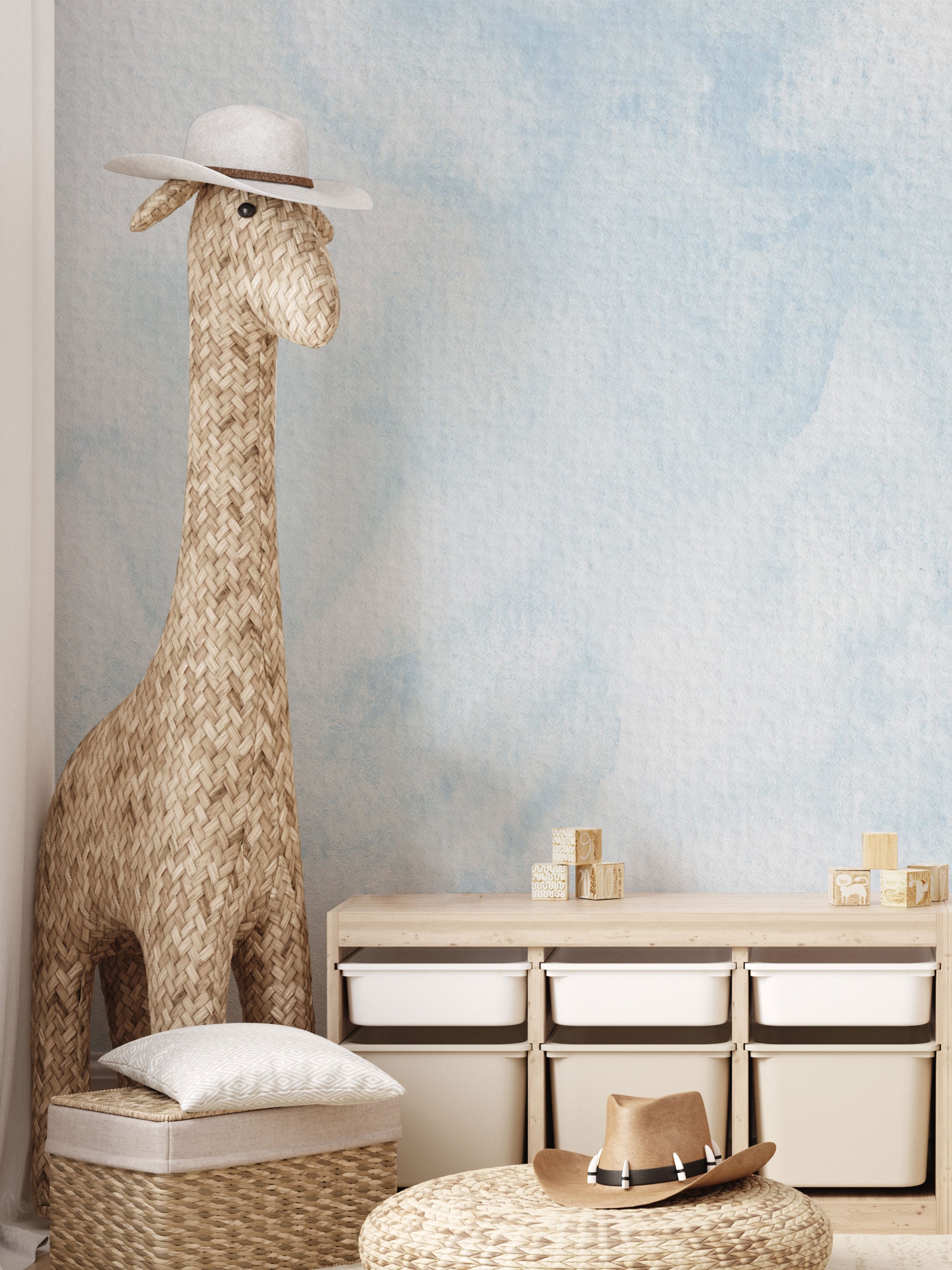 Cloud Wash Blue - Eclart Walls