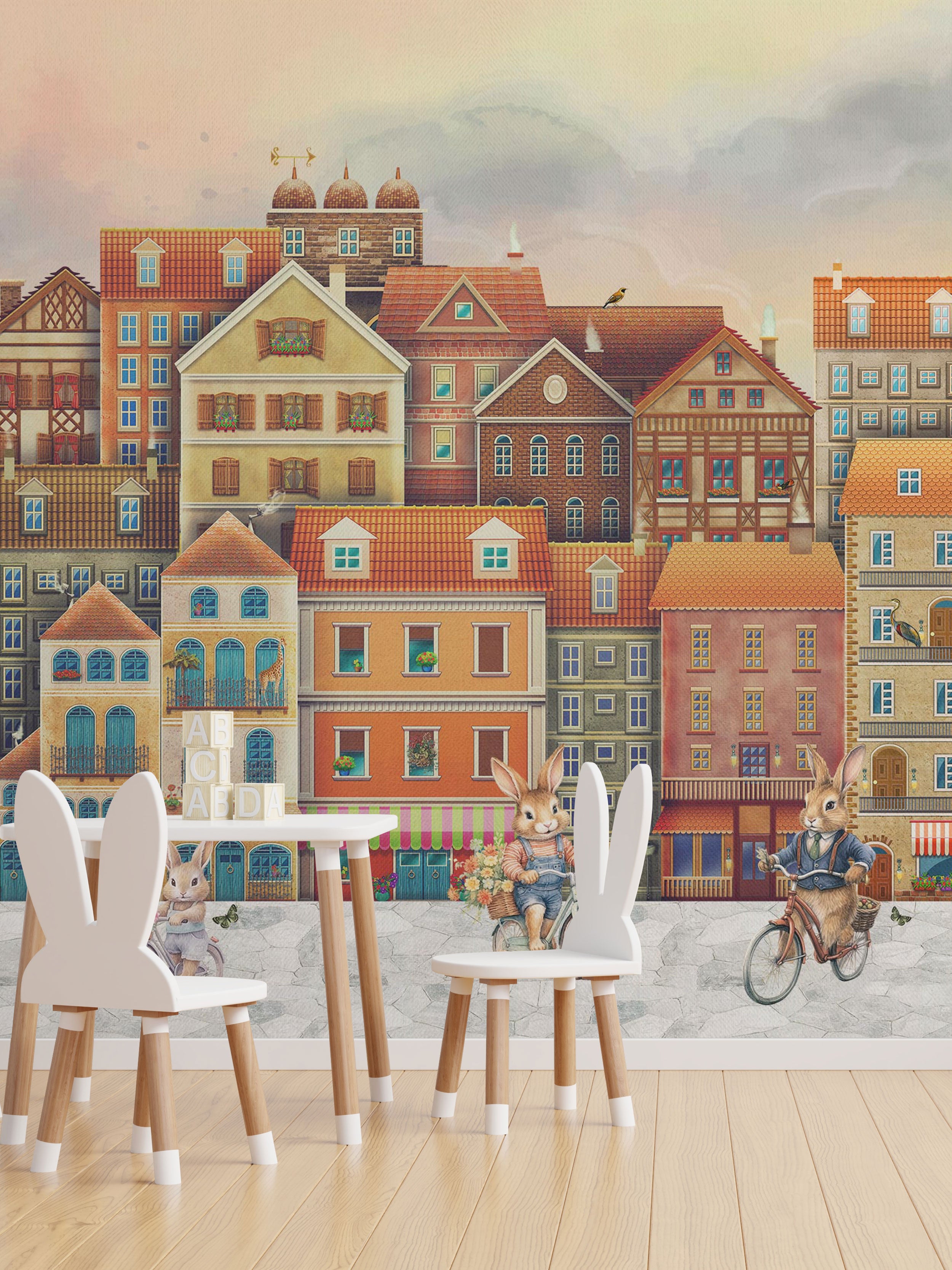 Bunnies In Town - Eclart Walls