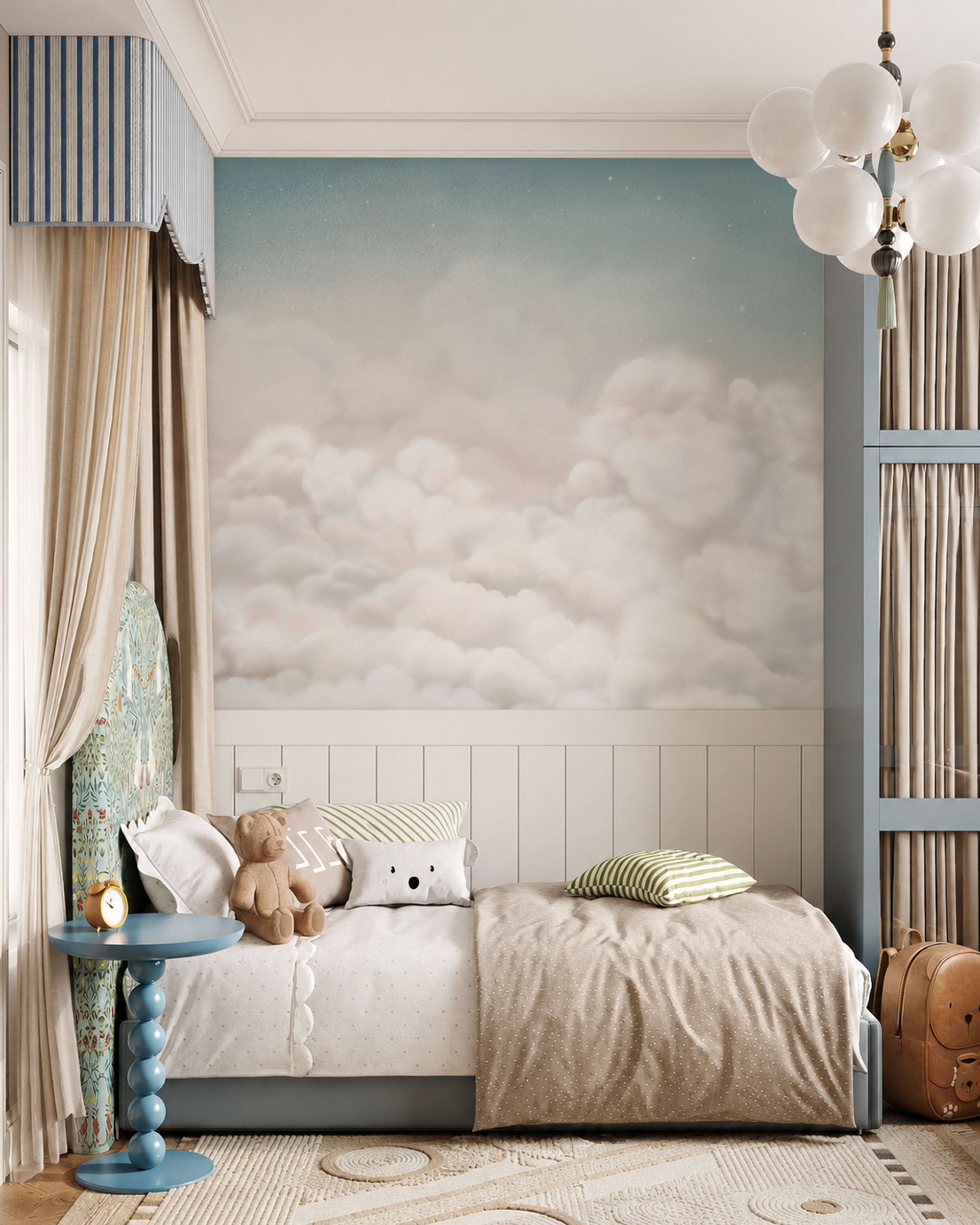 Calming Clouds Blue