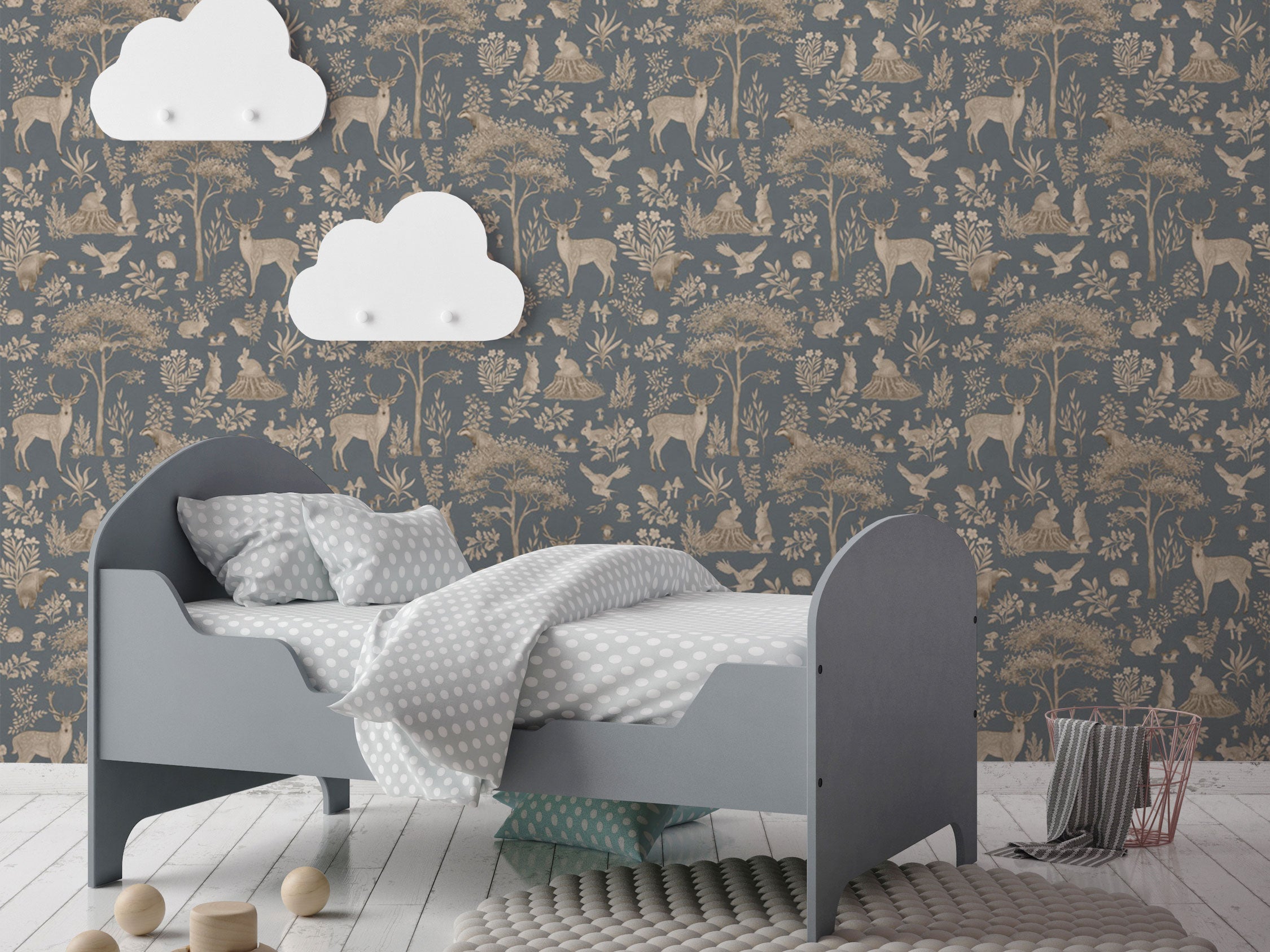 Fantastic Forest Blue - Eclart Walls