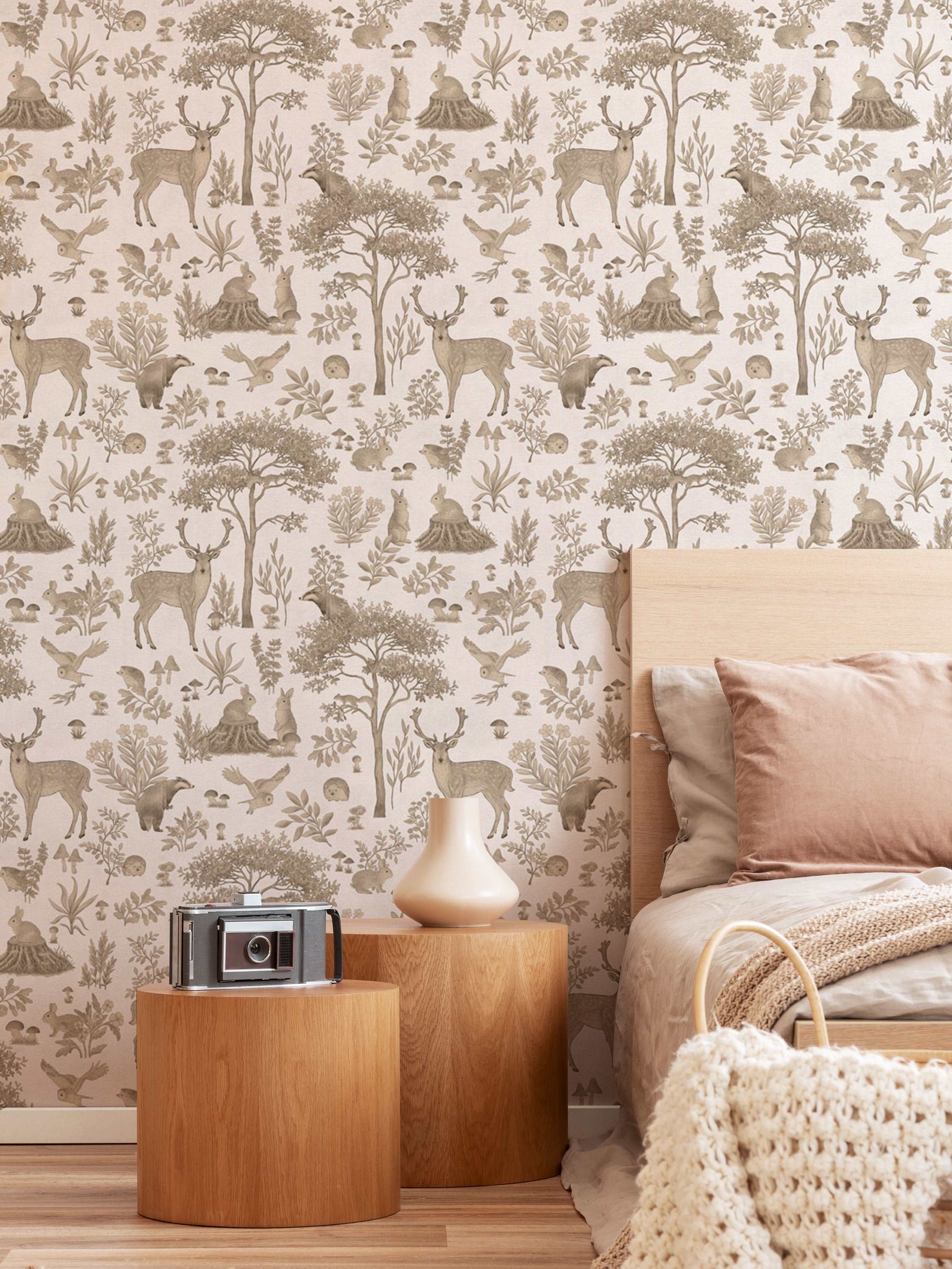 Fantastic Forest Vintage White - Eclart Walls