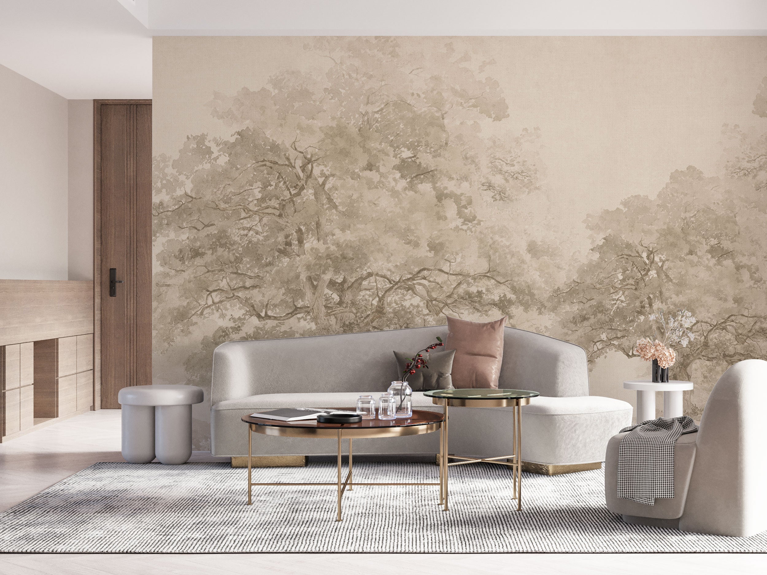 Forest Mystical Beige