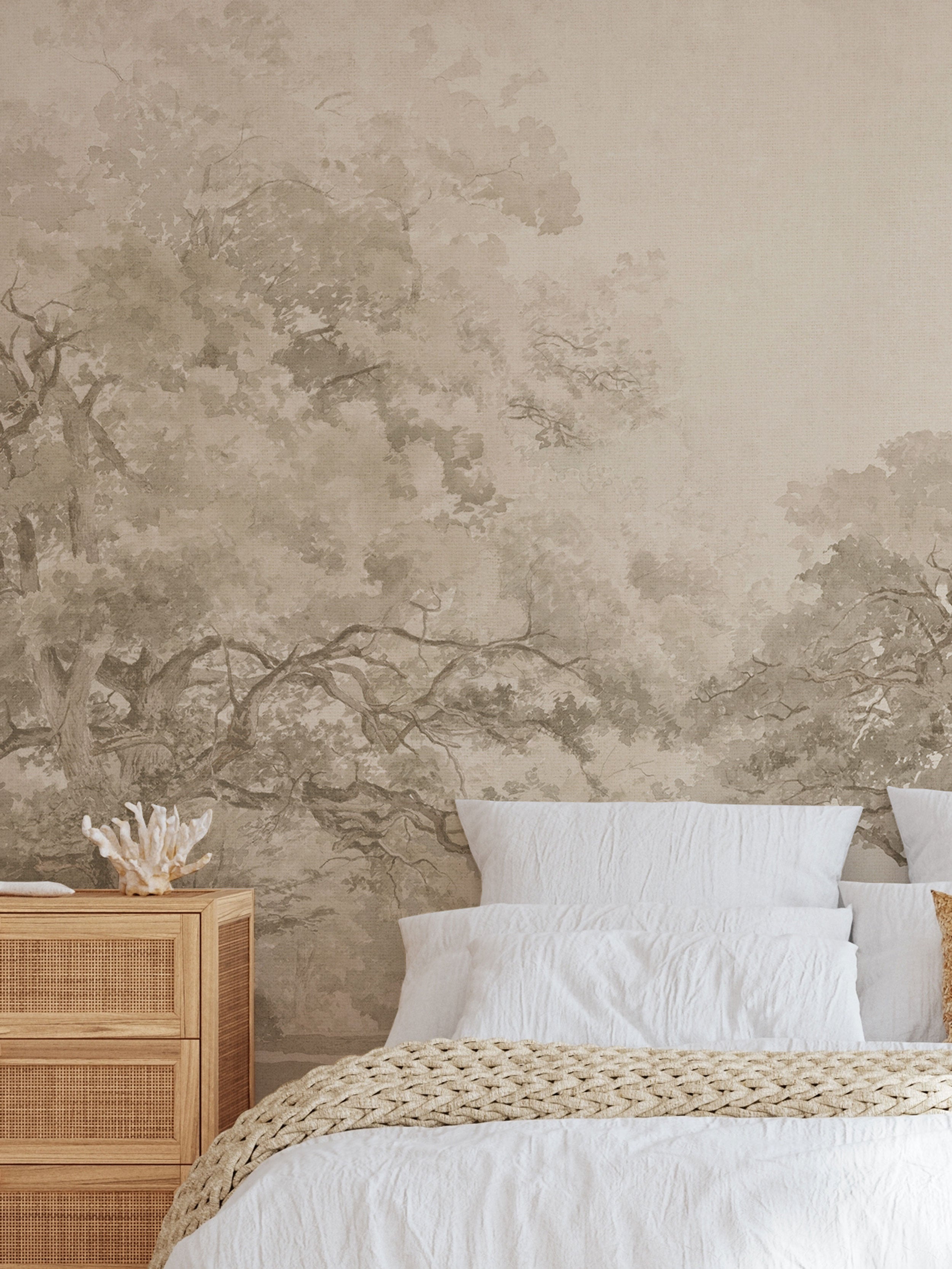 Forest Mystical Beige - Eclart Walls