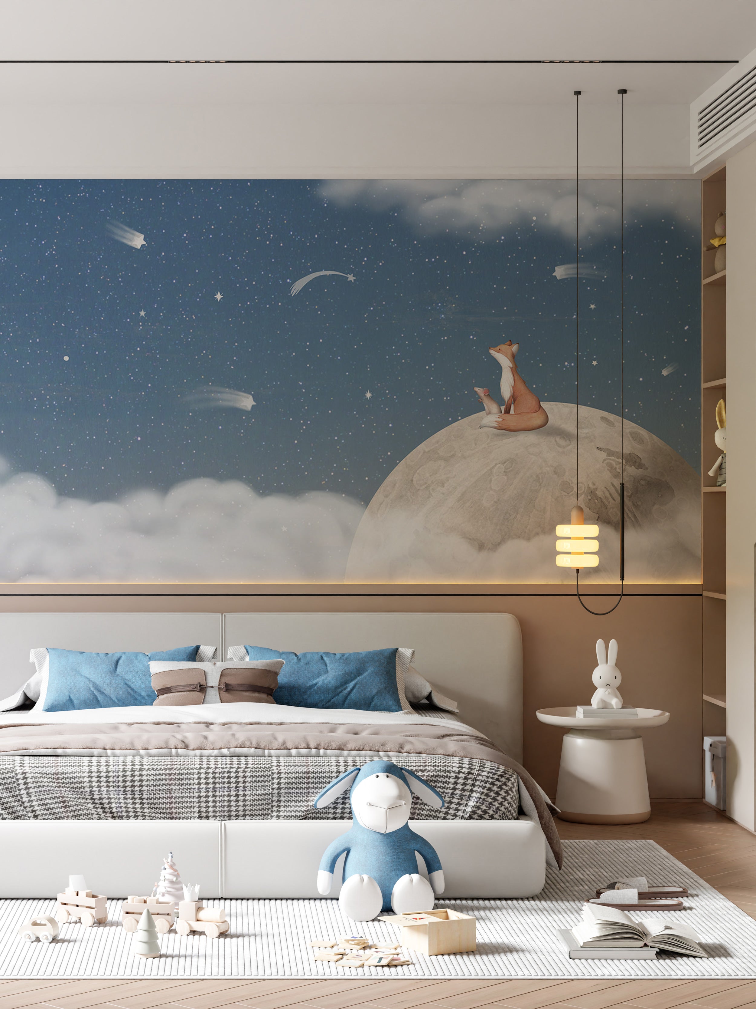 Fox On The Moon - Eclart Walls