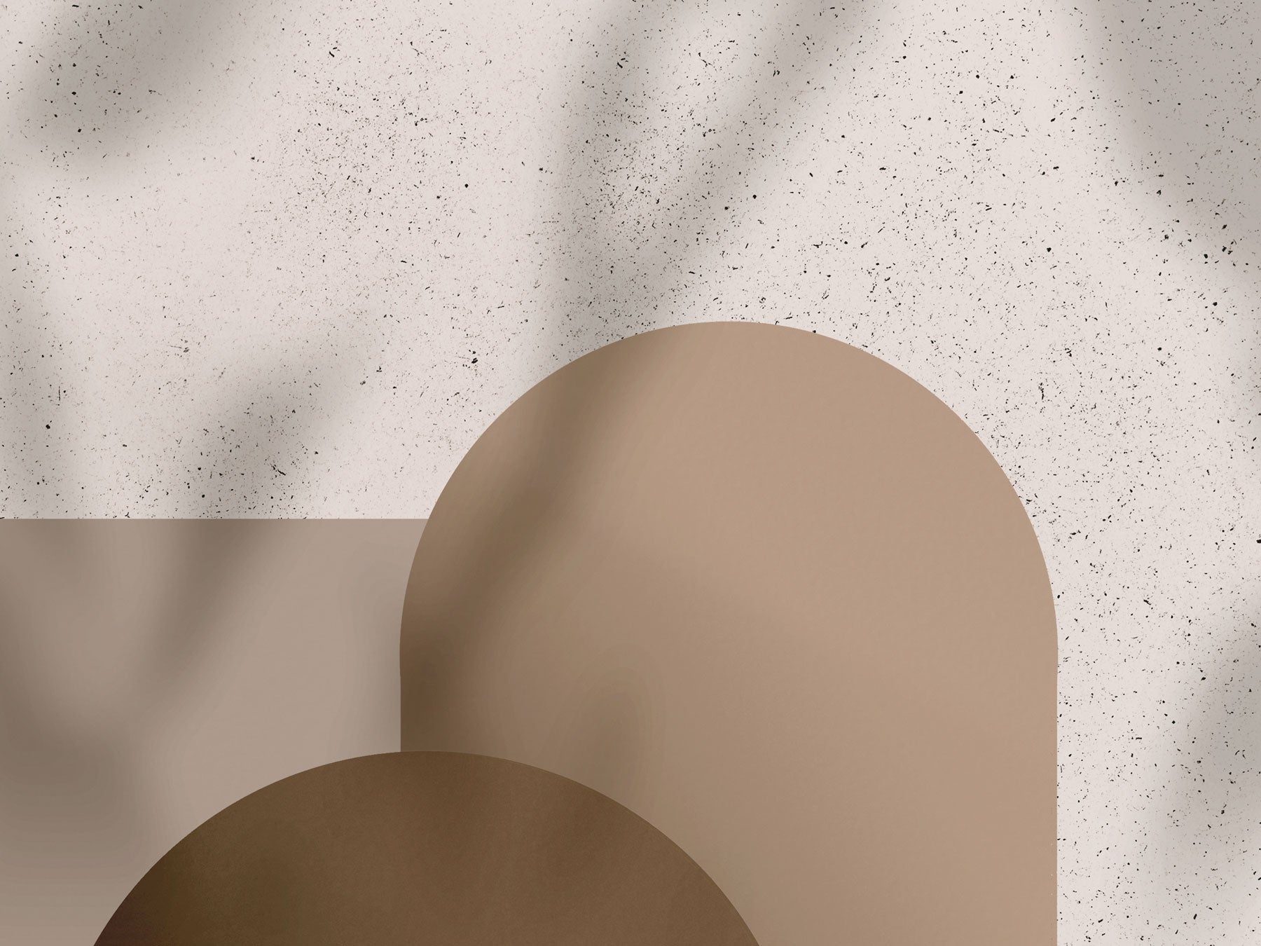 Mocha Mousse Geometric - Eclart Walls