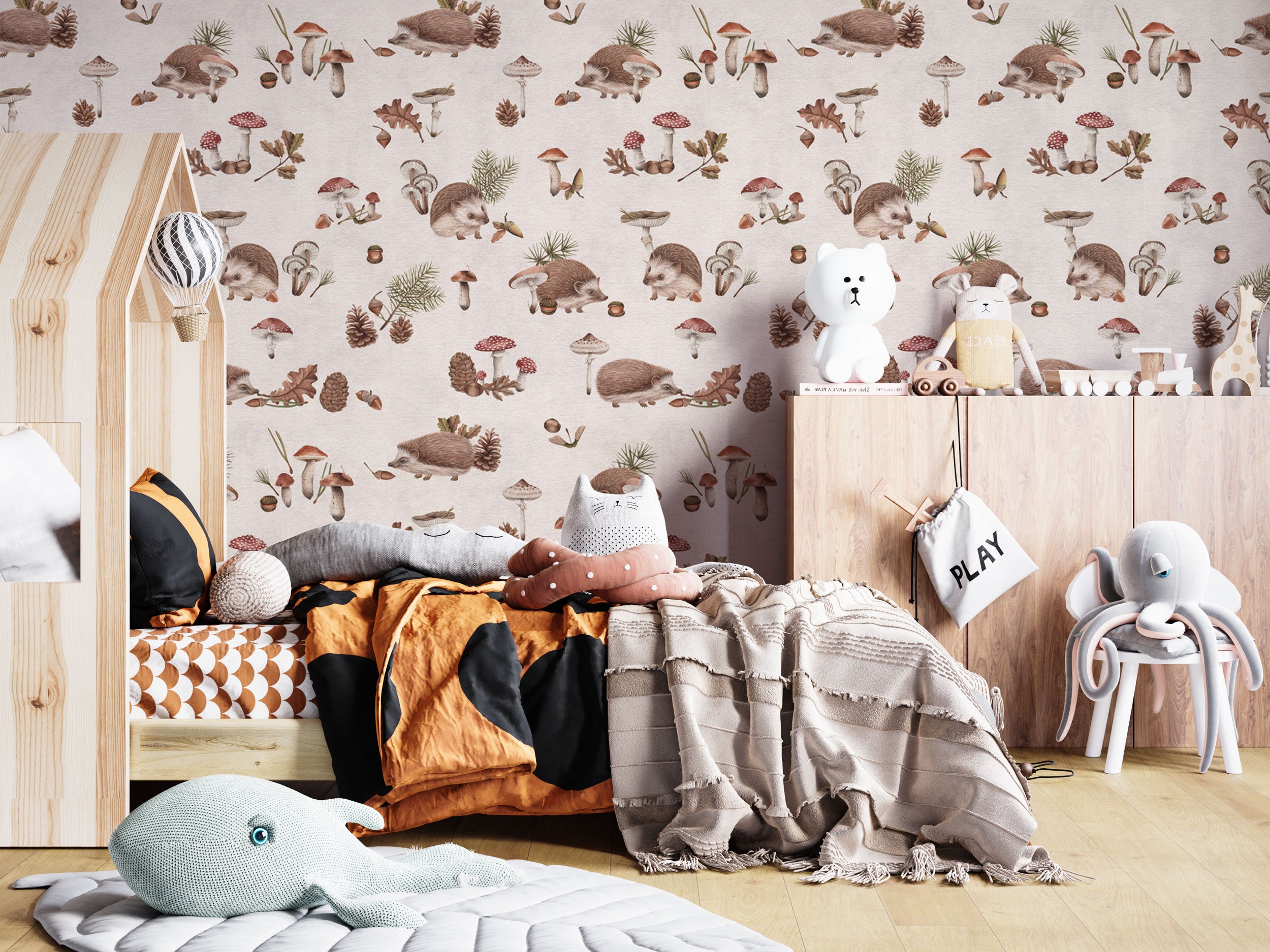 Happy Hedgehog - Eclart Walls