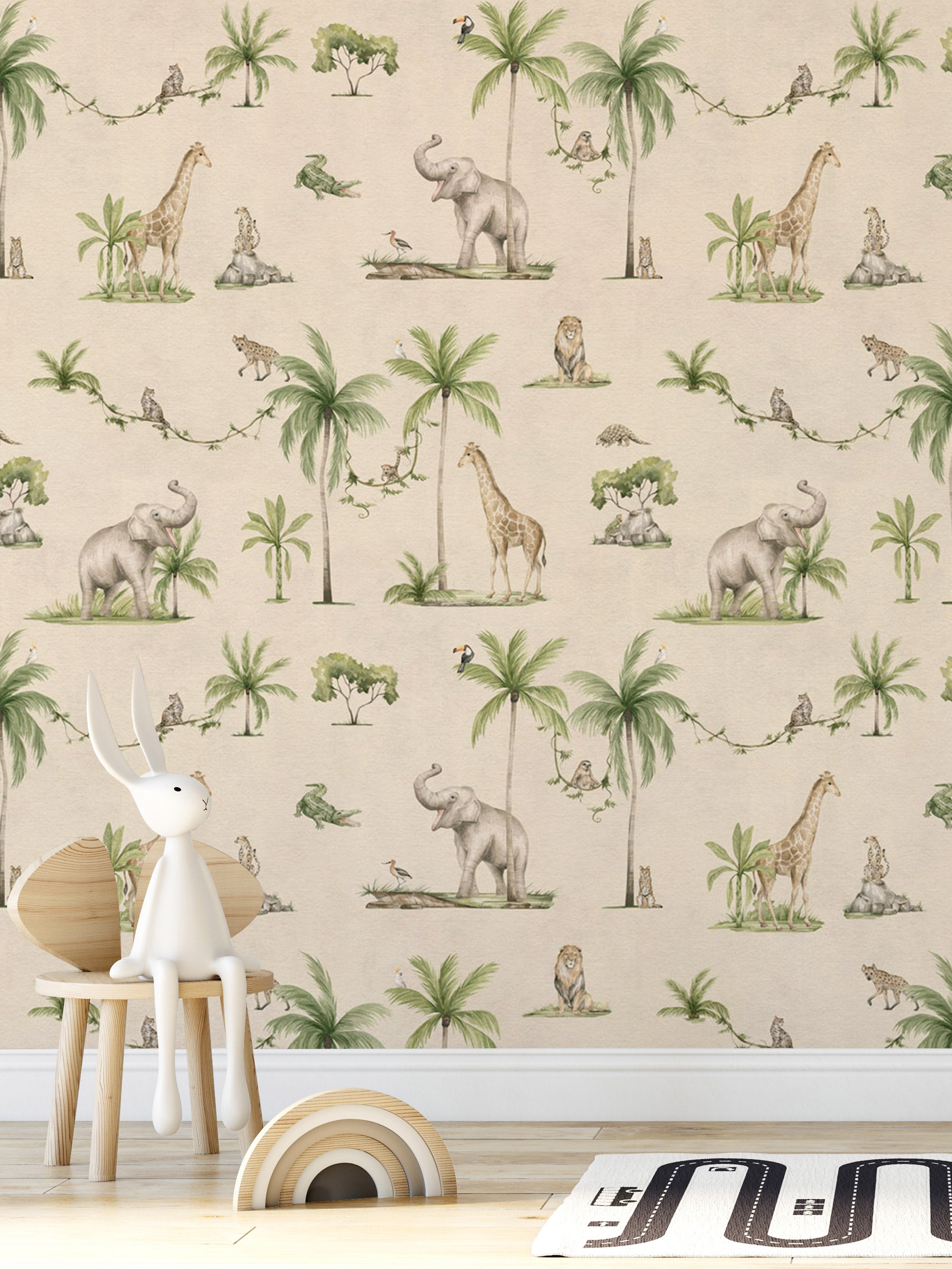 Joyful Jungle Sand - Eclart Walls