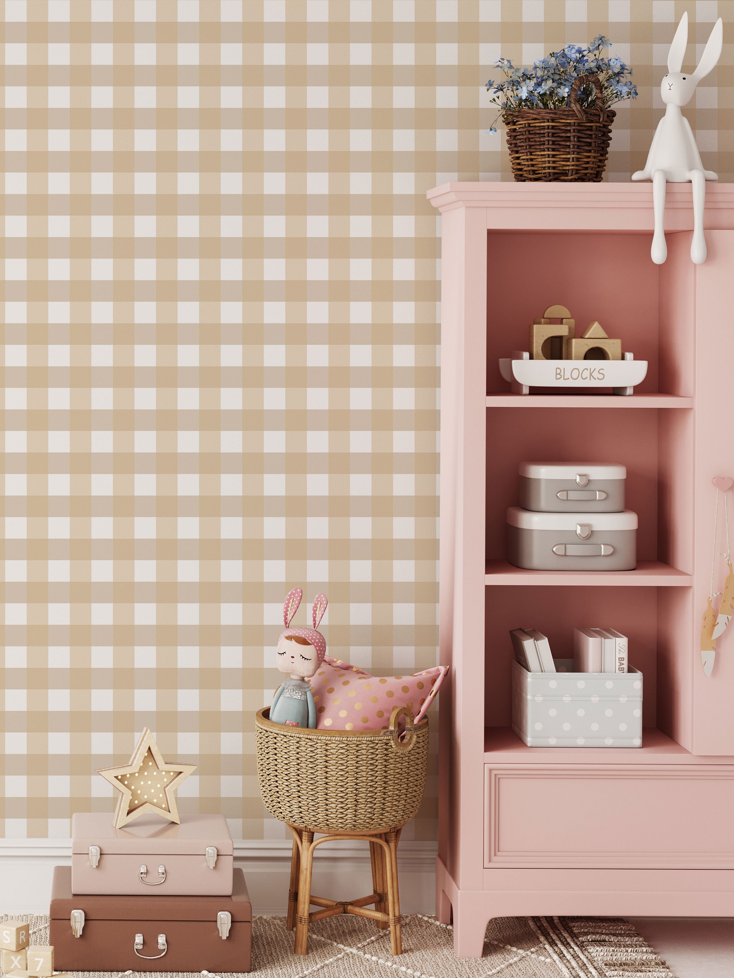 Soft Gingham Charm