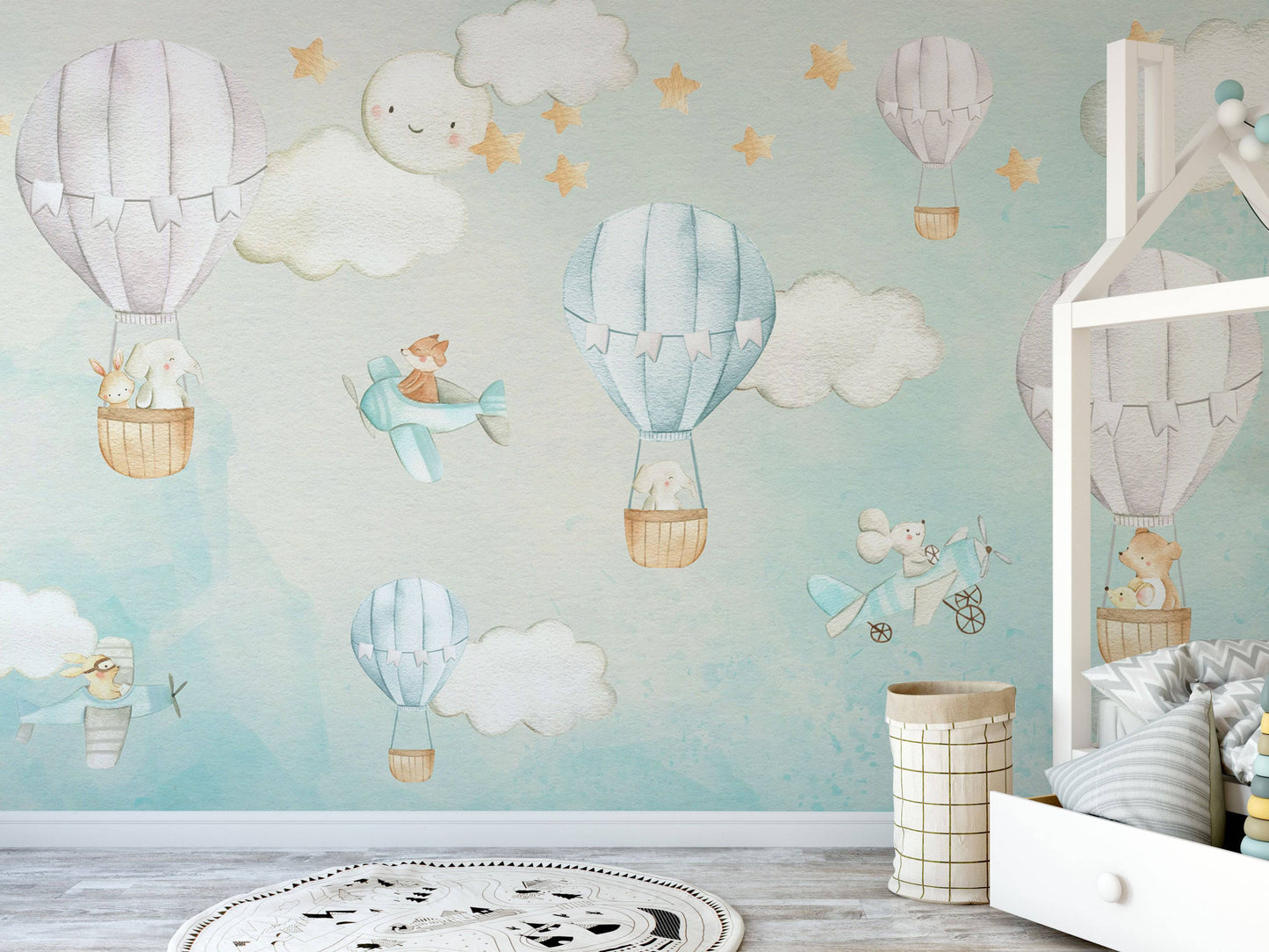 Dreamy Balloons Blue