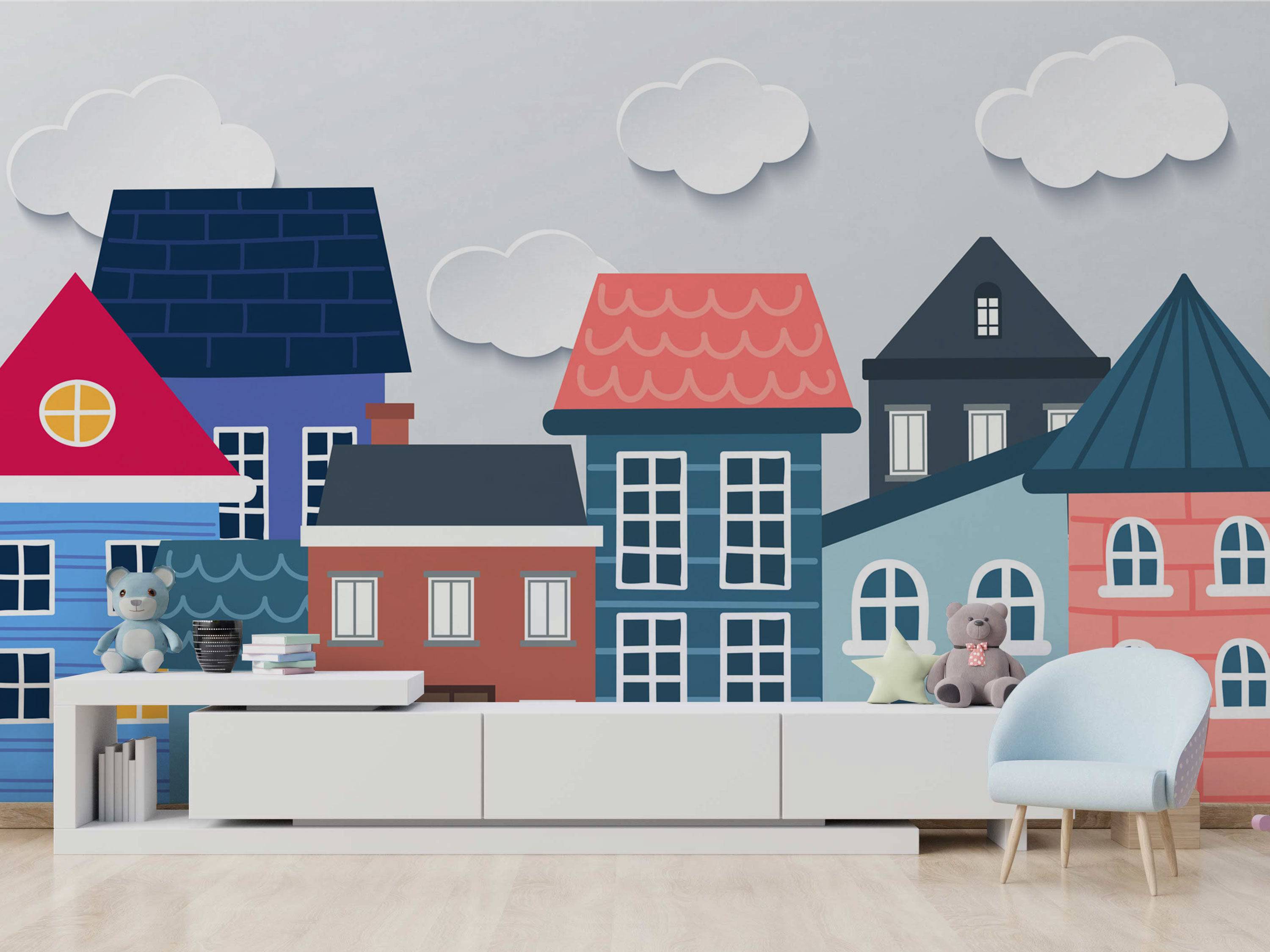 Dancing Houses - Eclart Walls