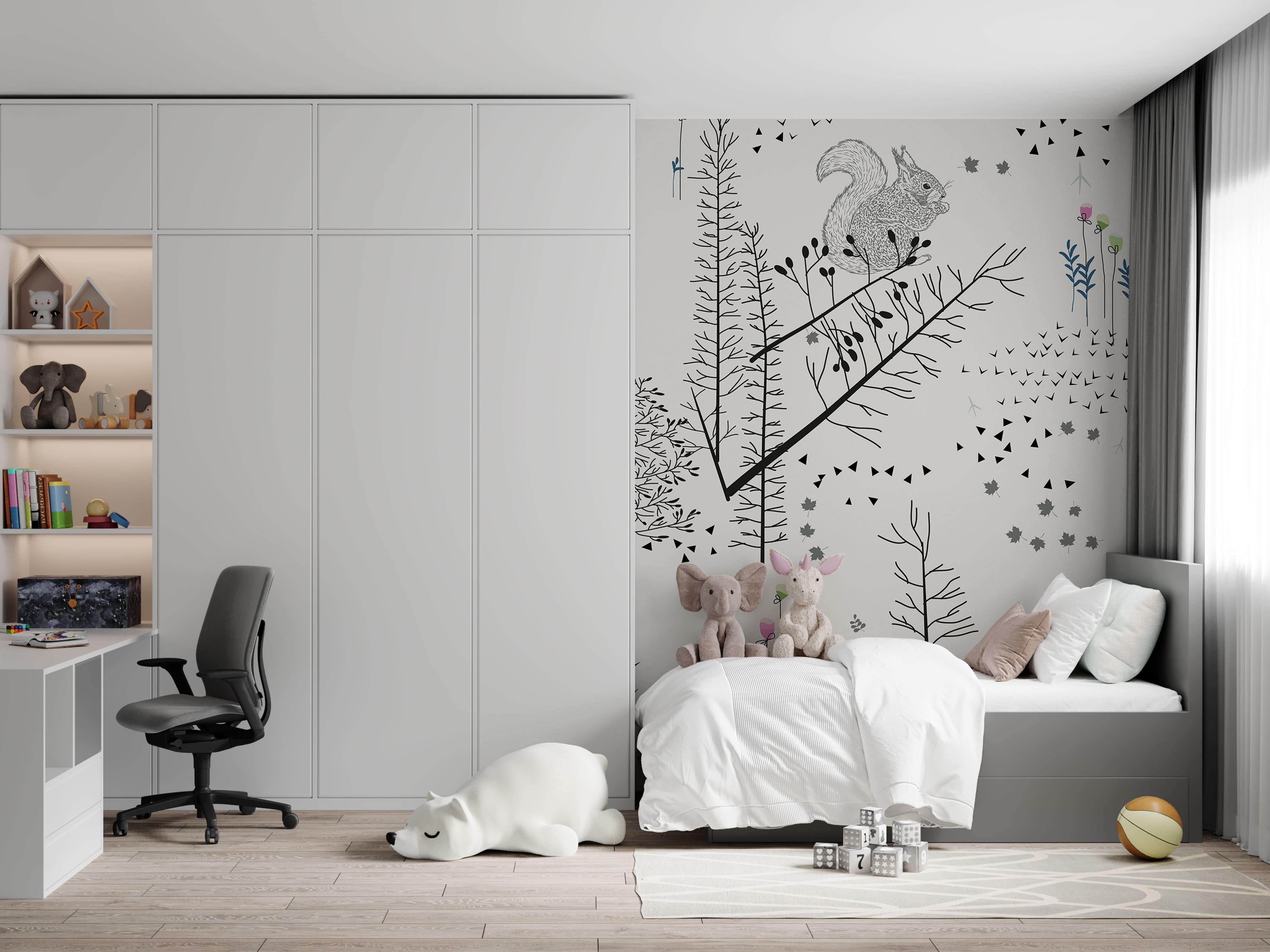Squirrel To The Rescue - Eclart Walls