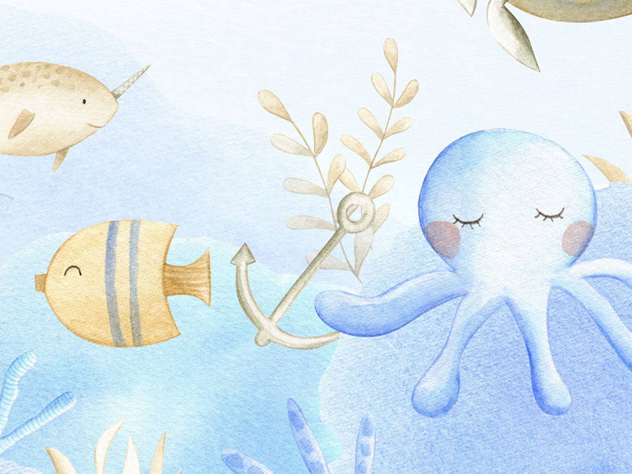 Let The Sea Set You Free - Eclart Walls