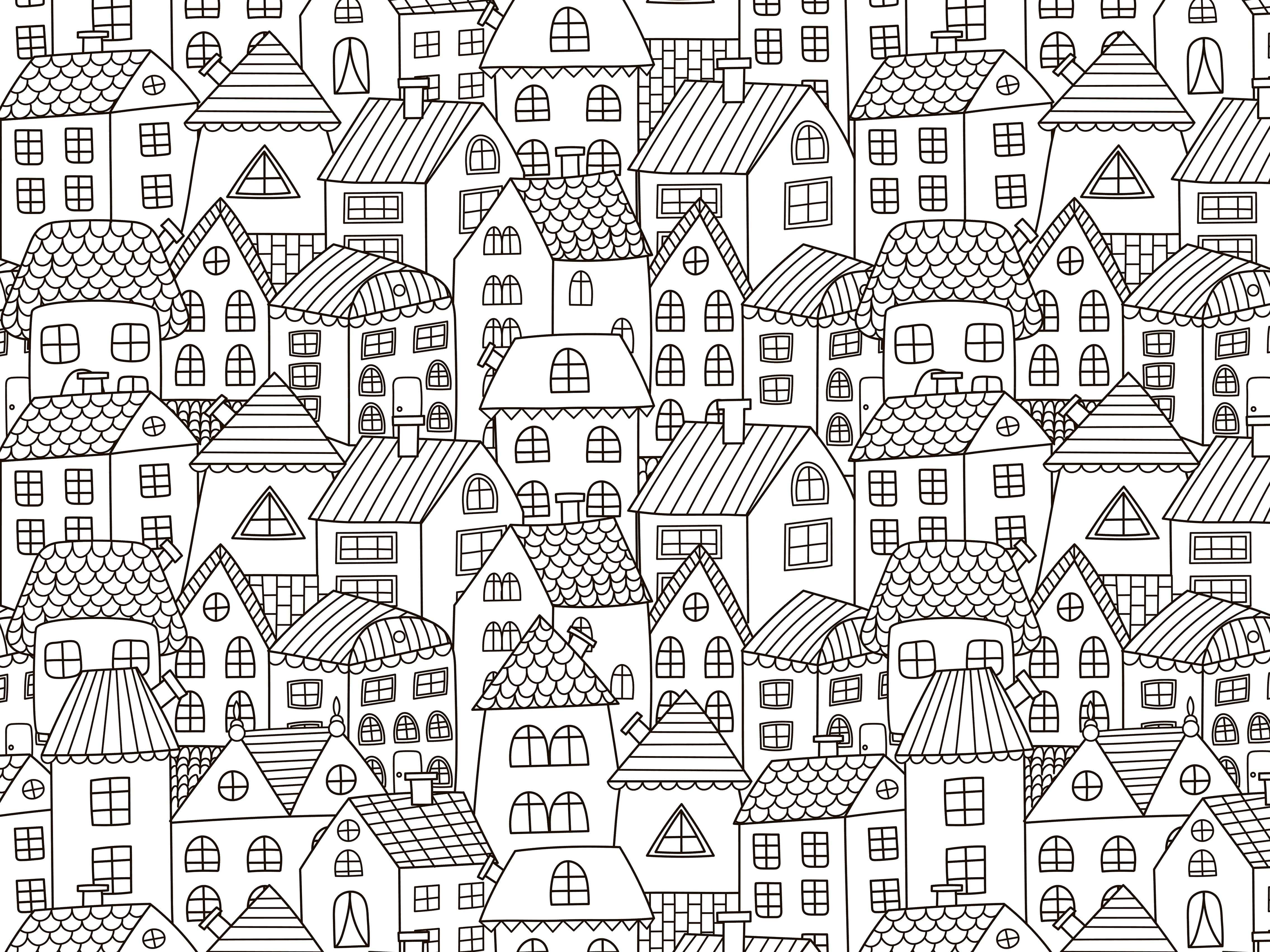 Doodle Houses - Eclart Walls