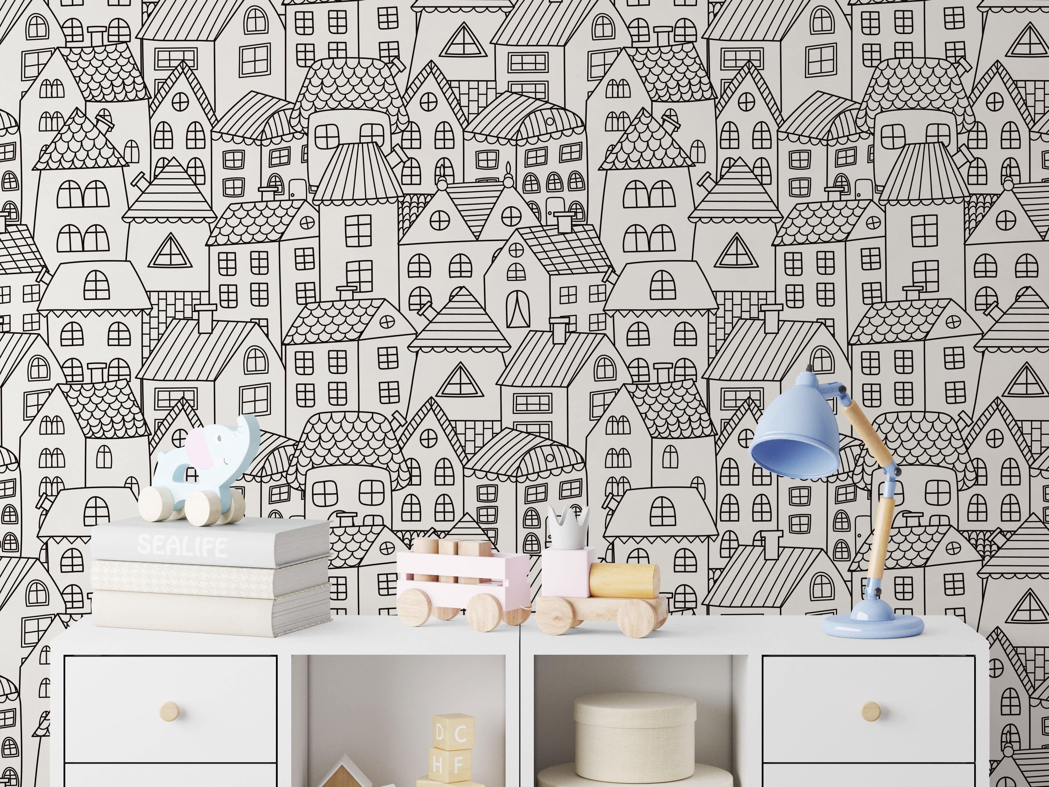 Doodle Houses - Eclart Walls