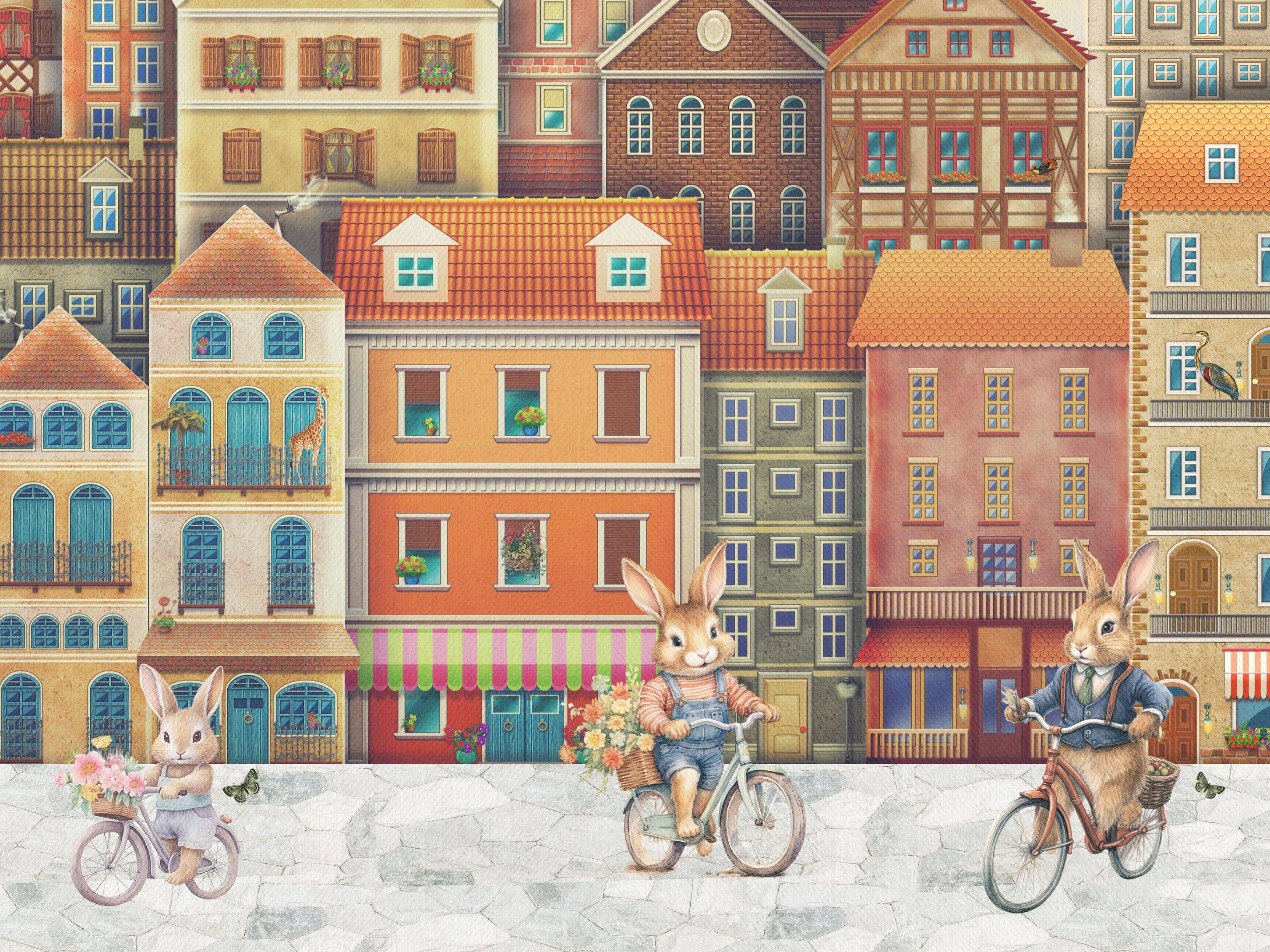 Bunnies In Town - Eclart Walls
