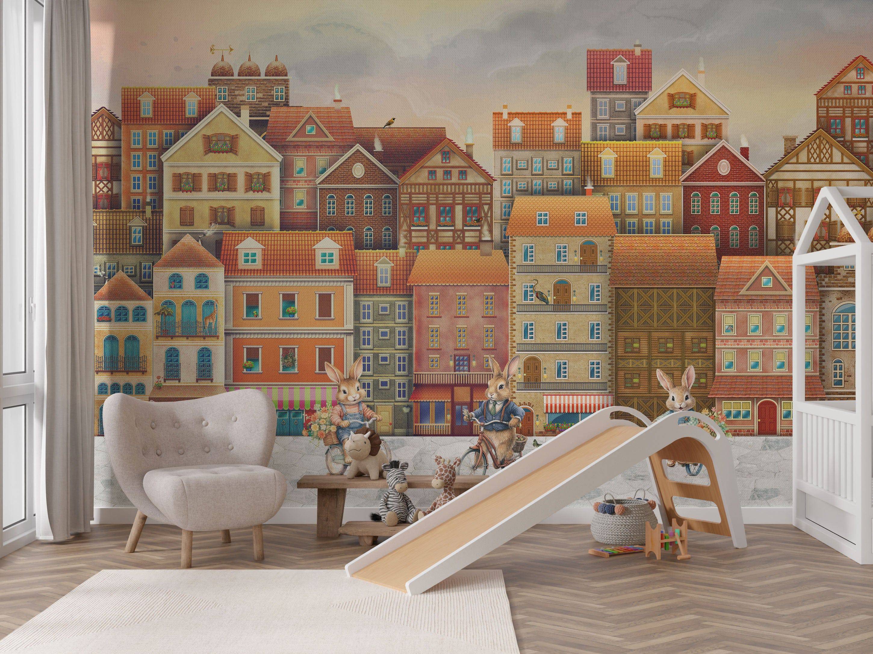 Bunnies In Town - Eclart Walls