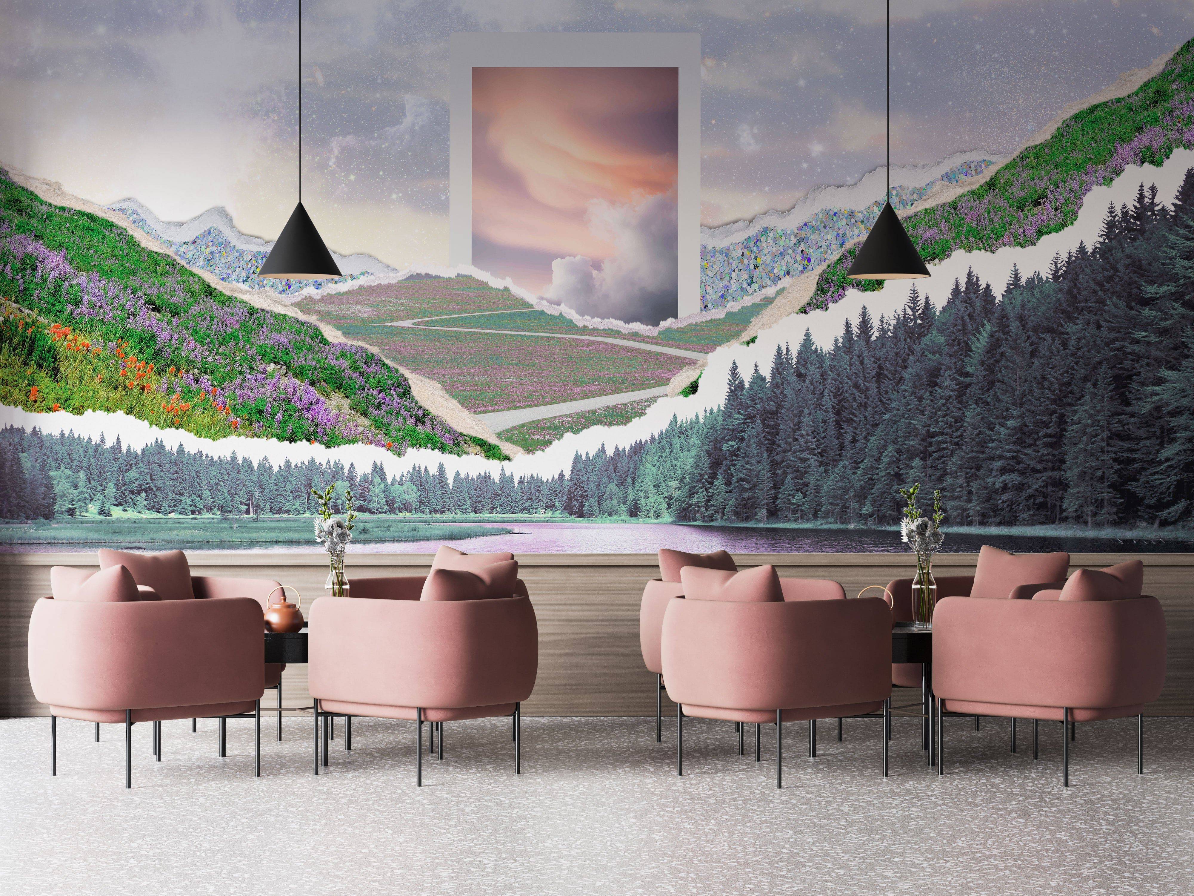 Metaverse Lake - Eclart Walls