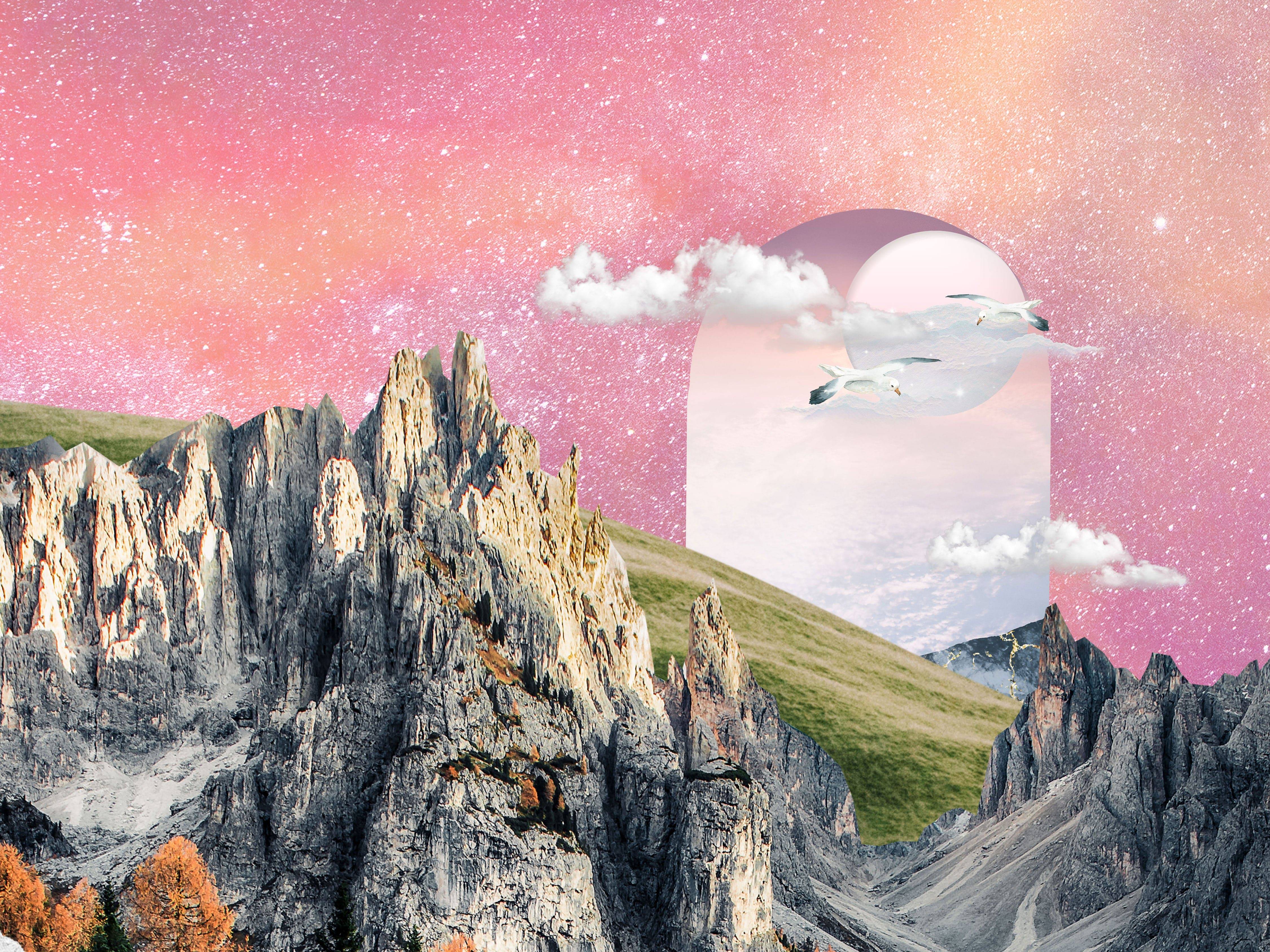 Metaverse Mountain - Eclart Walls