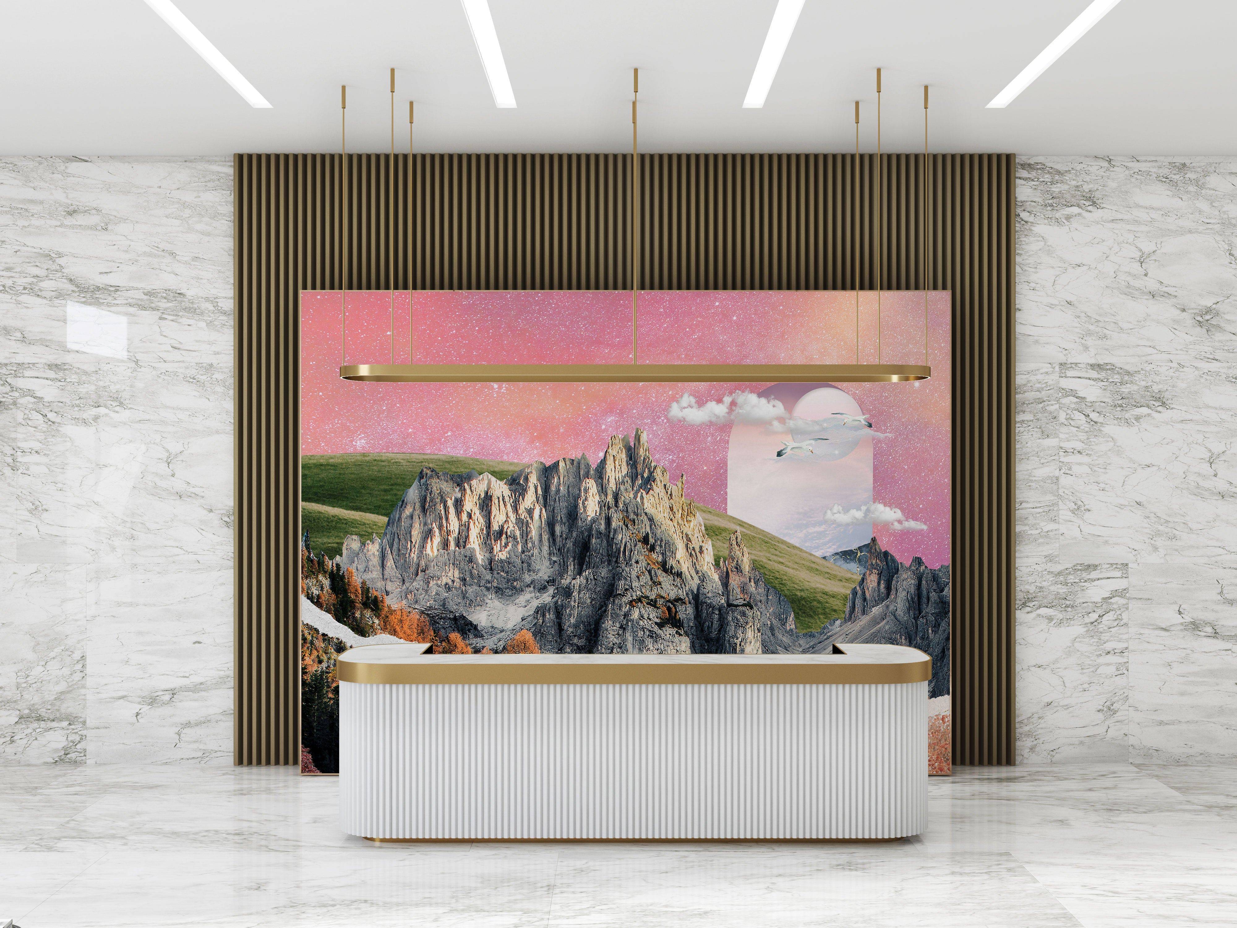 Metaverse Mountain - Eclart Walls