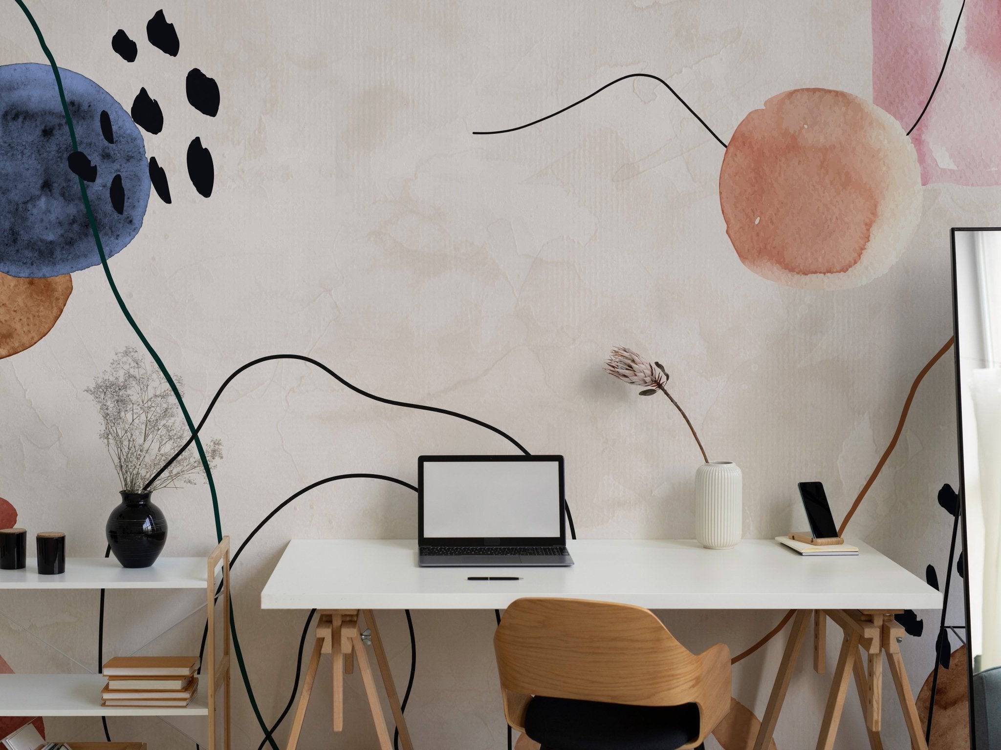 Abstract Earth Tones - Eclart Walls