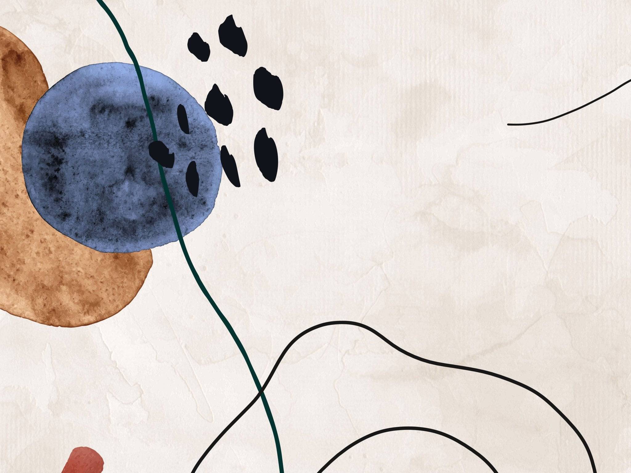 Abstract Earth Tones - Eclart Walls