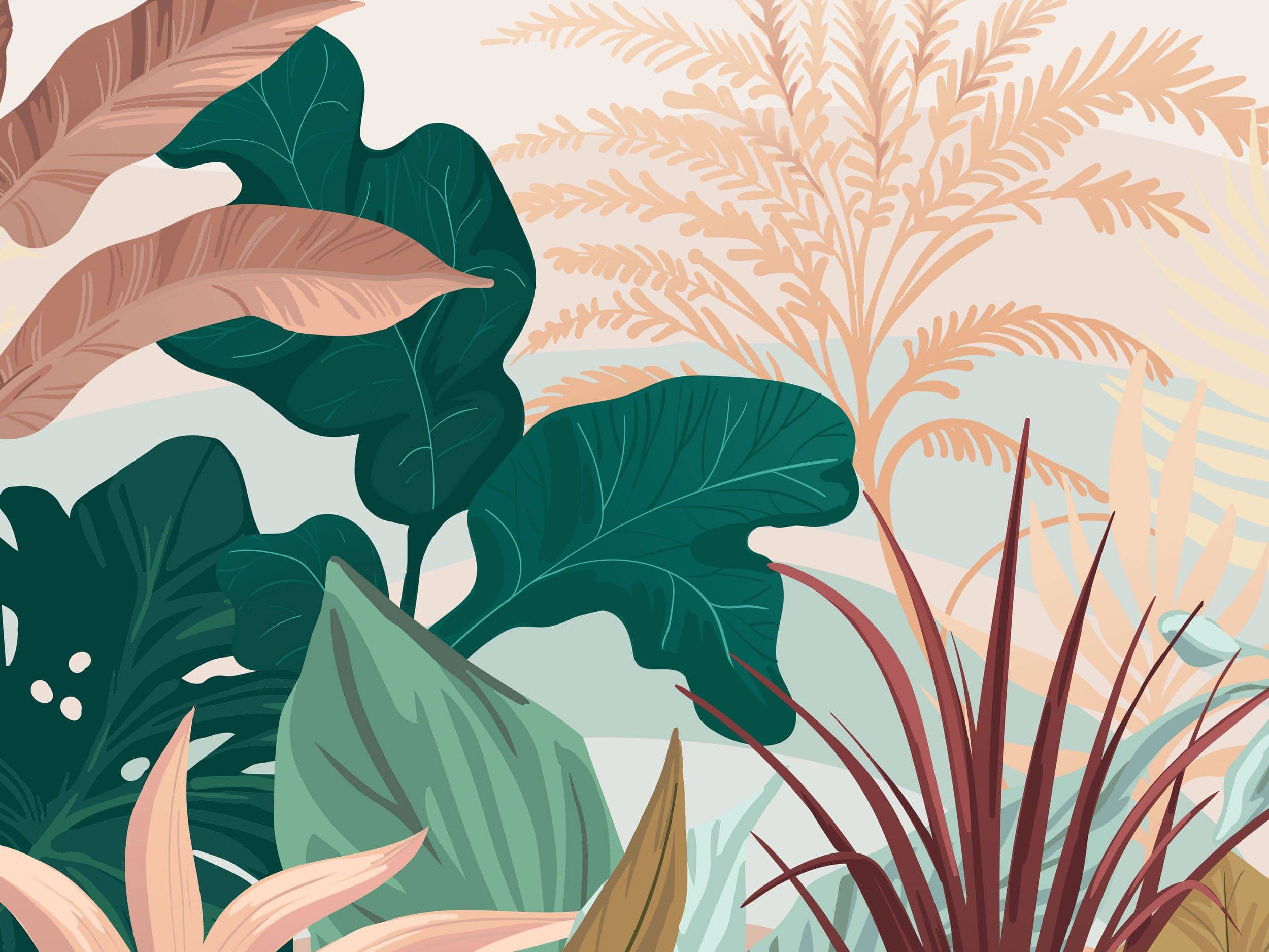 Lush Tropics - Eclart Walls
