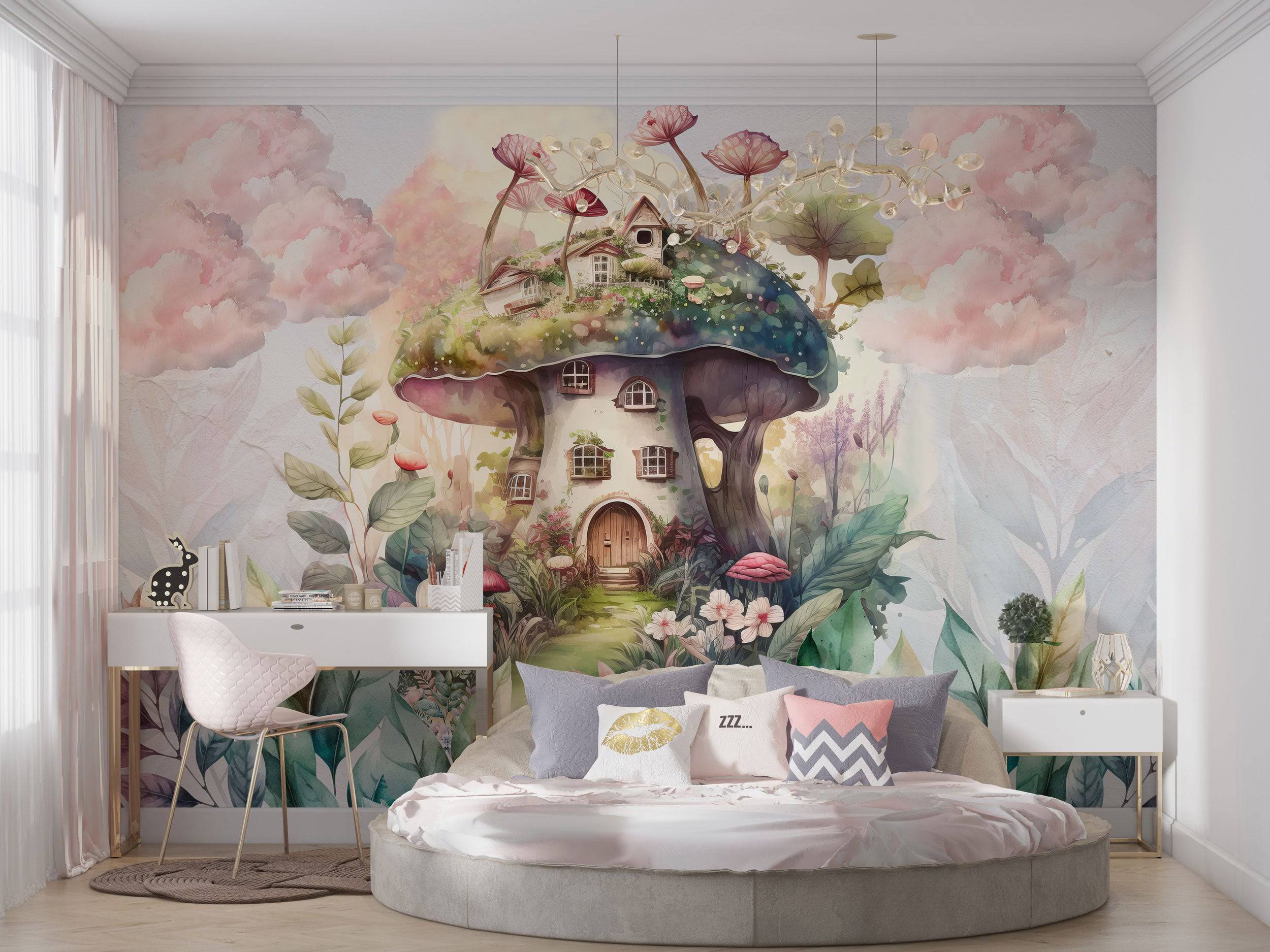 Mushroom Home - Eclart Walls
