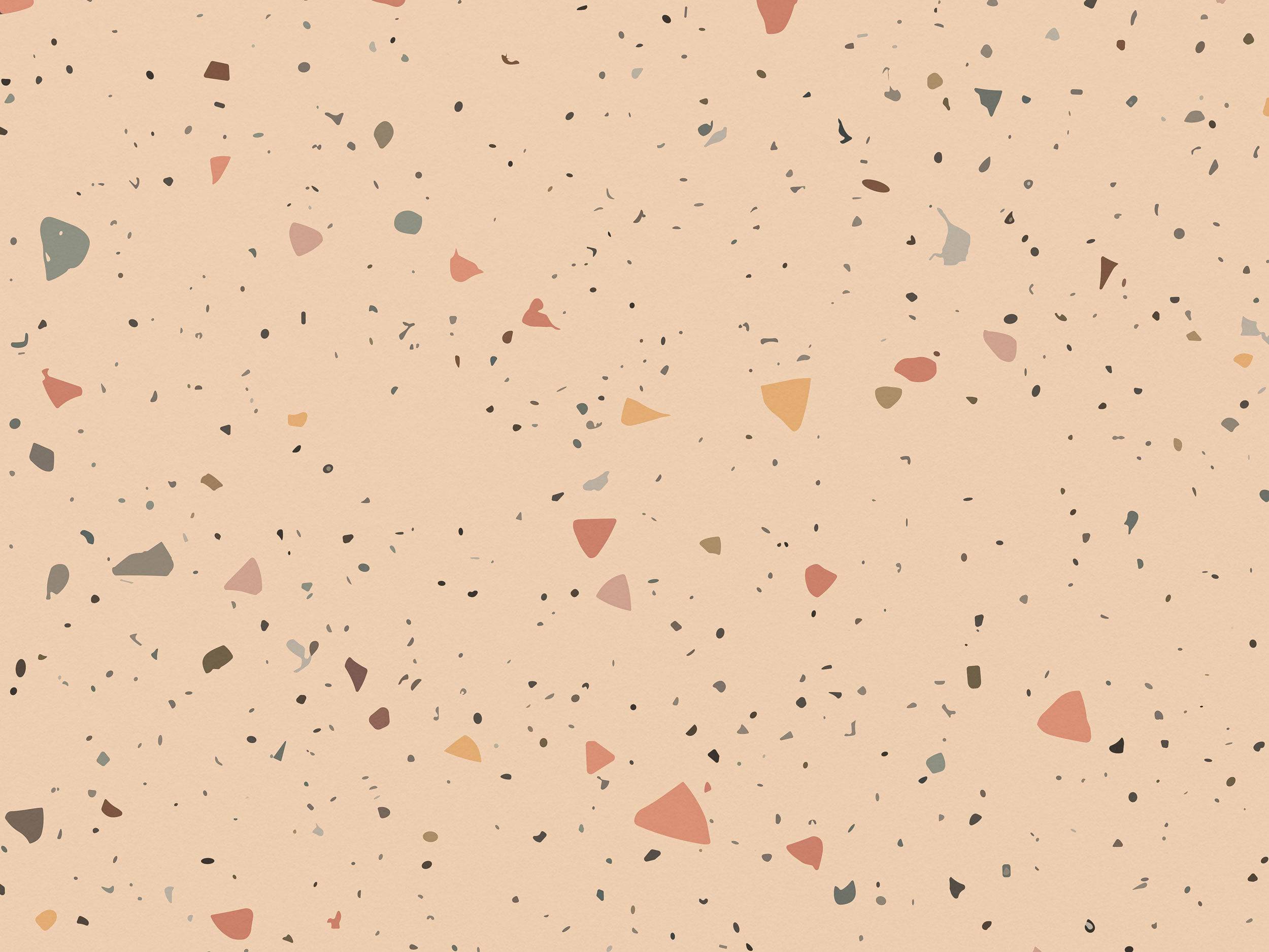 Terrazzo Peach - Eclart Walls