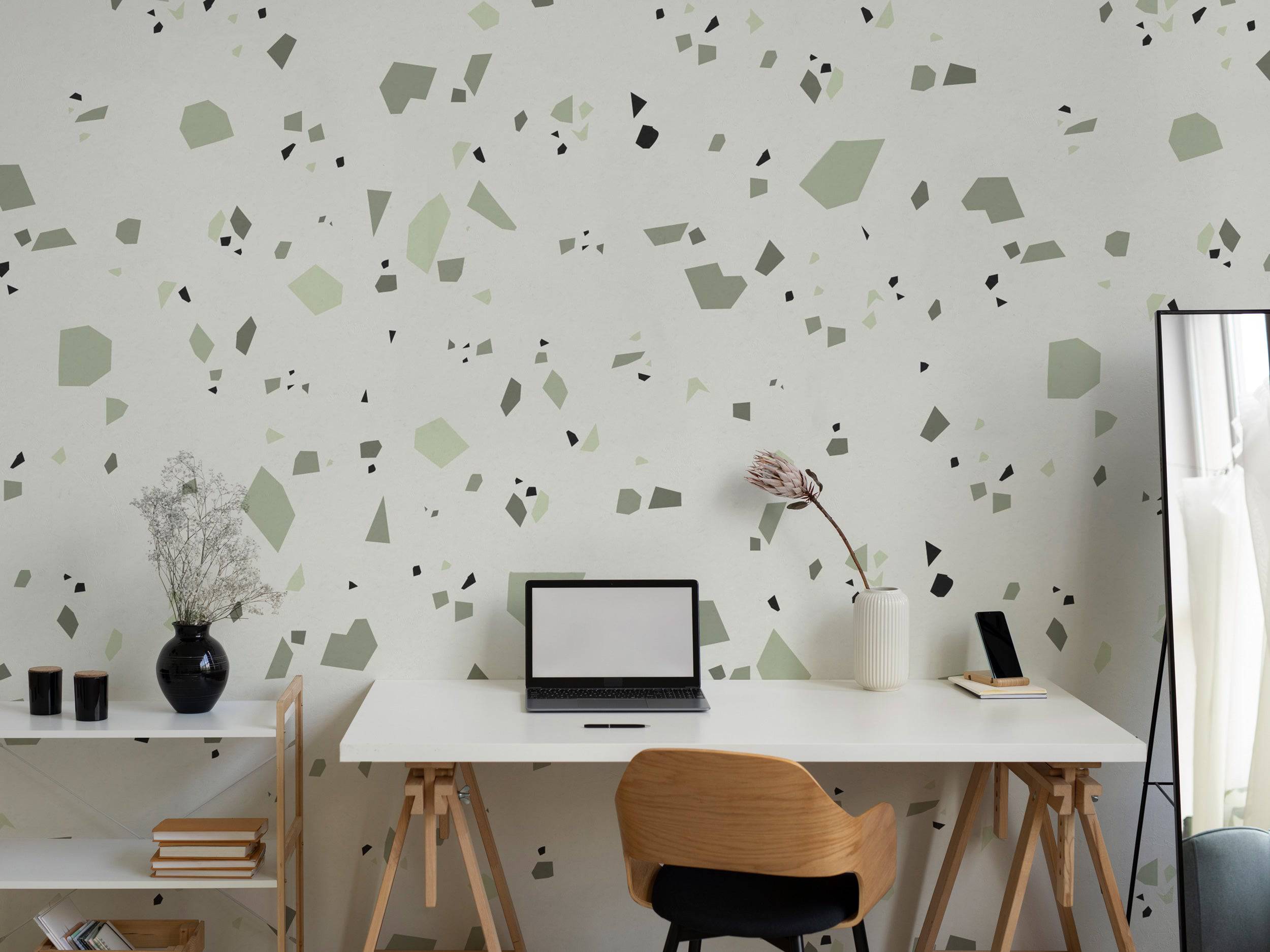 Terrazzo Olive Green - Eclart Walls