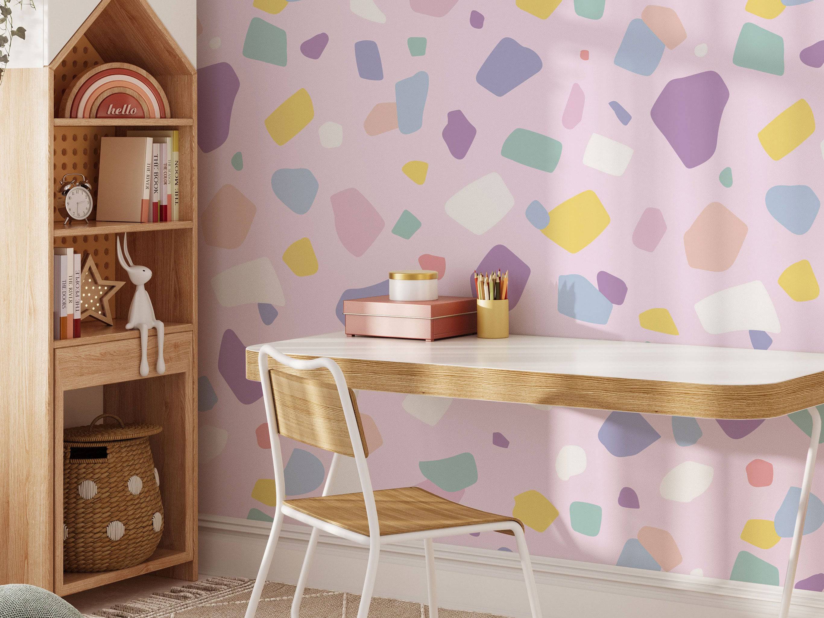 Terrazzo Pink - Eclart Walls