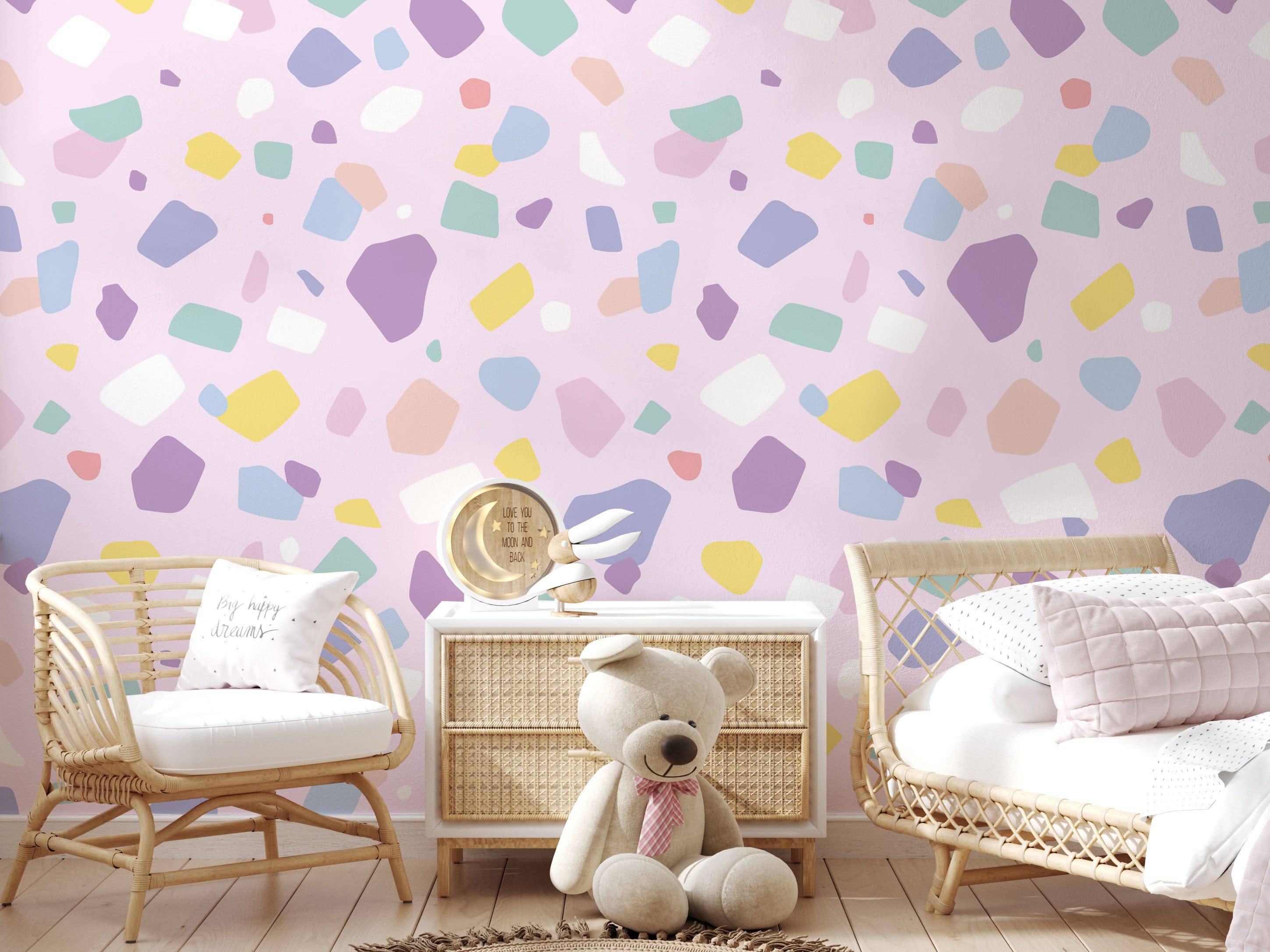 Terrazzo Pink - Eclart Walls