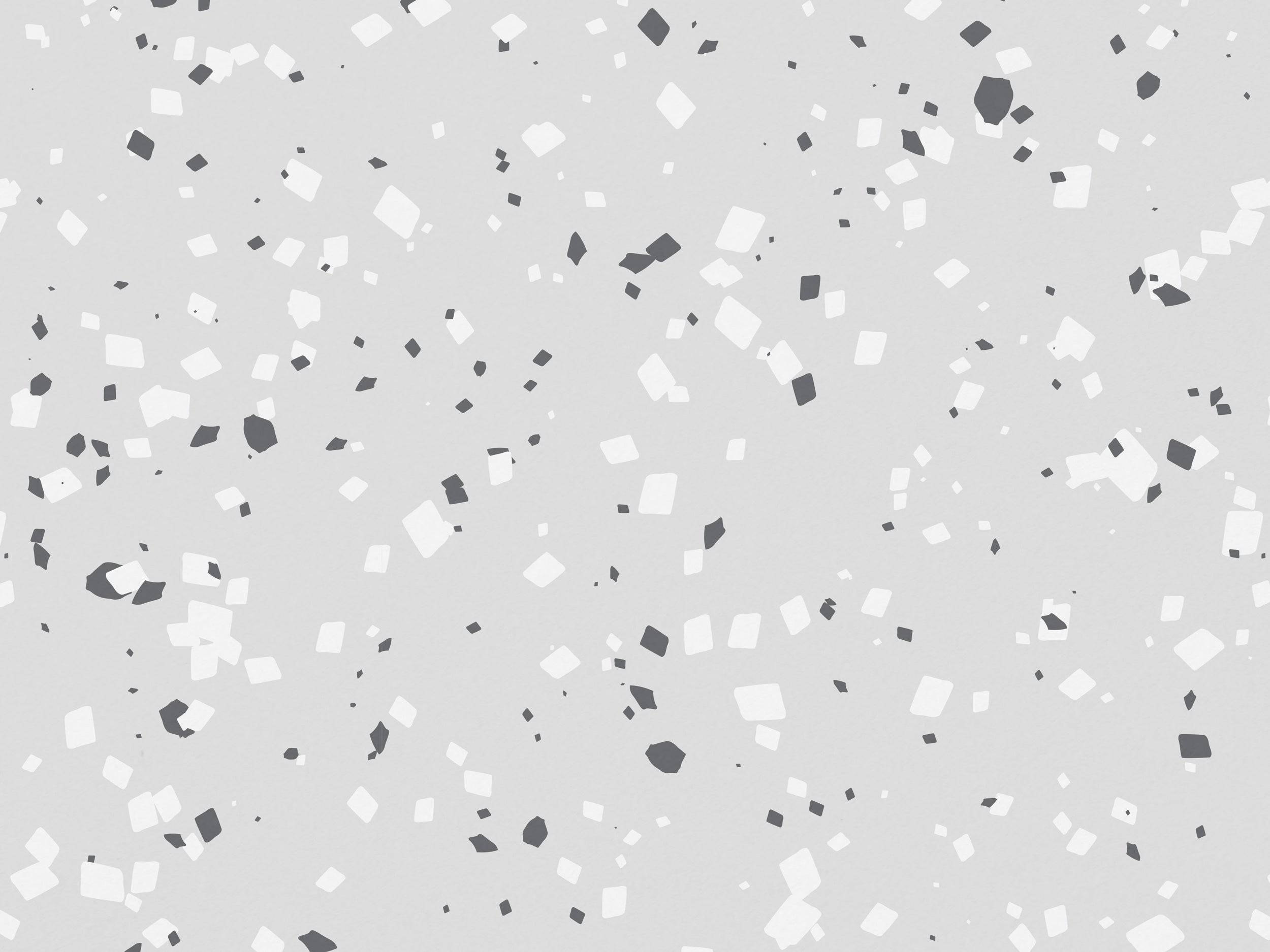 Black And White Terrazzo - Eclart Walls
