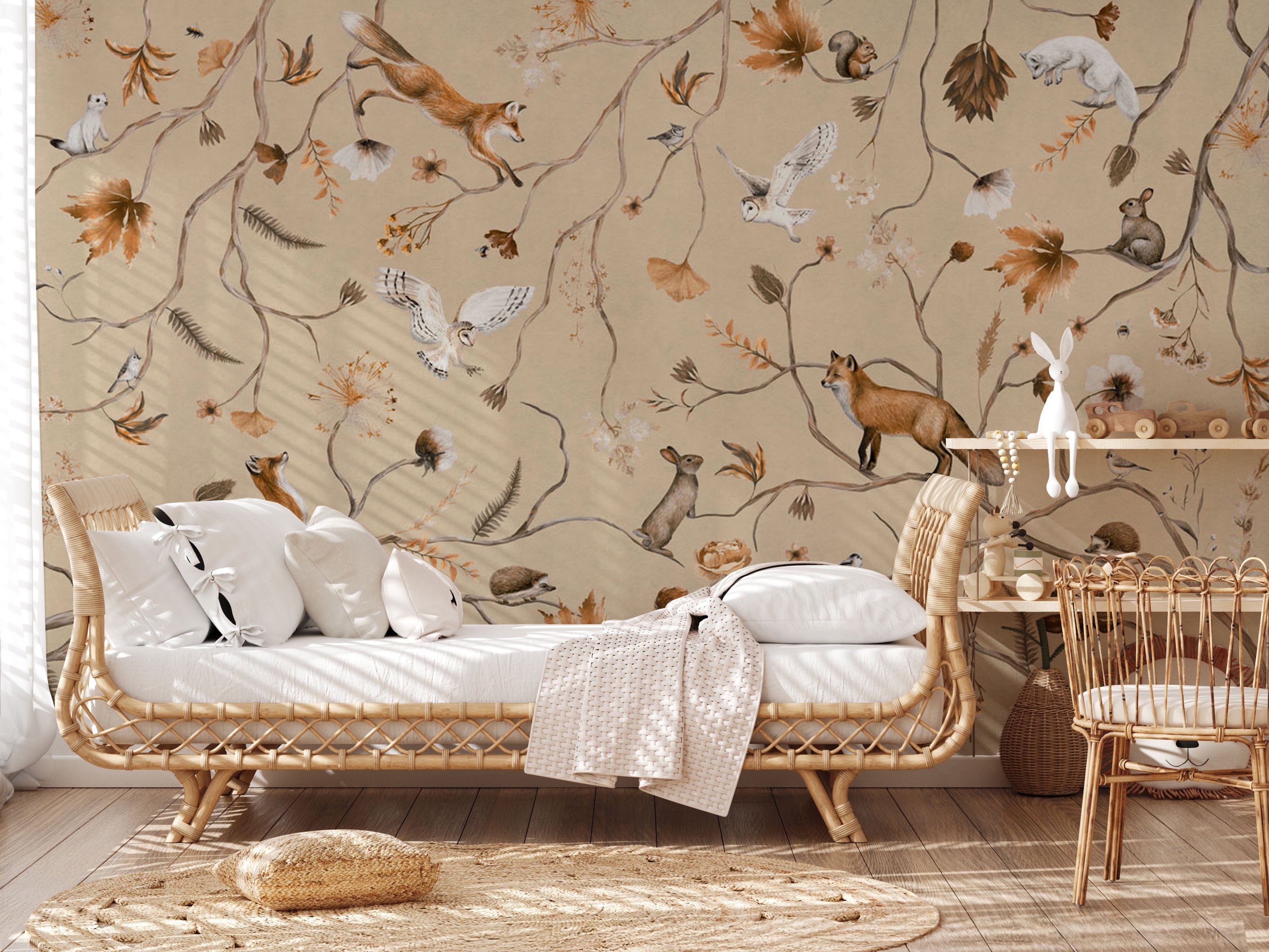 Playful Forest Beige