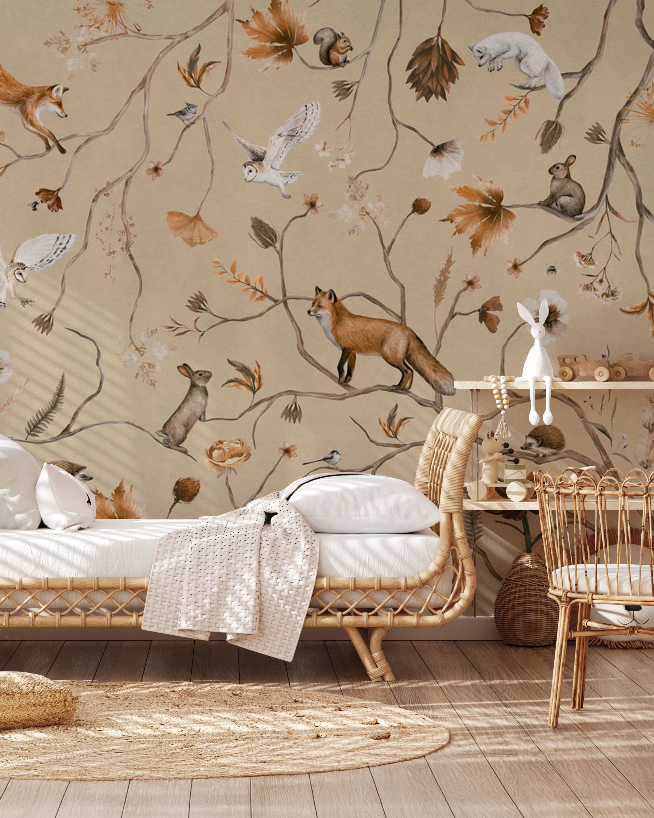 Playful Forest Beige