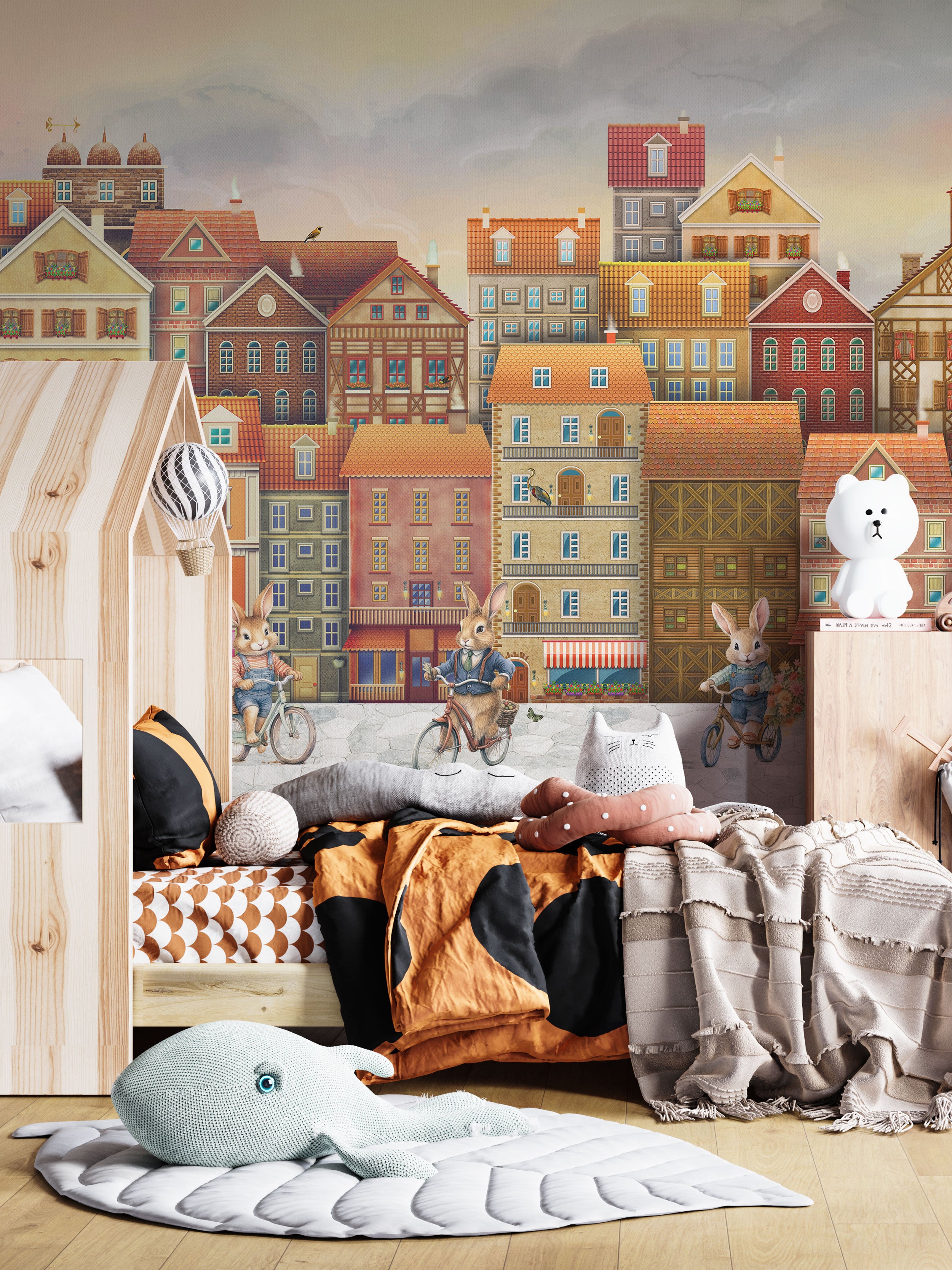 Bunnies In Town - Eclart Walls