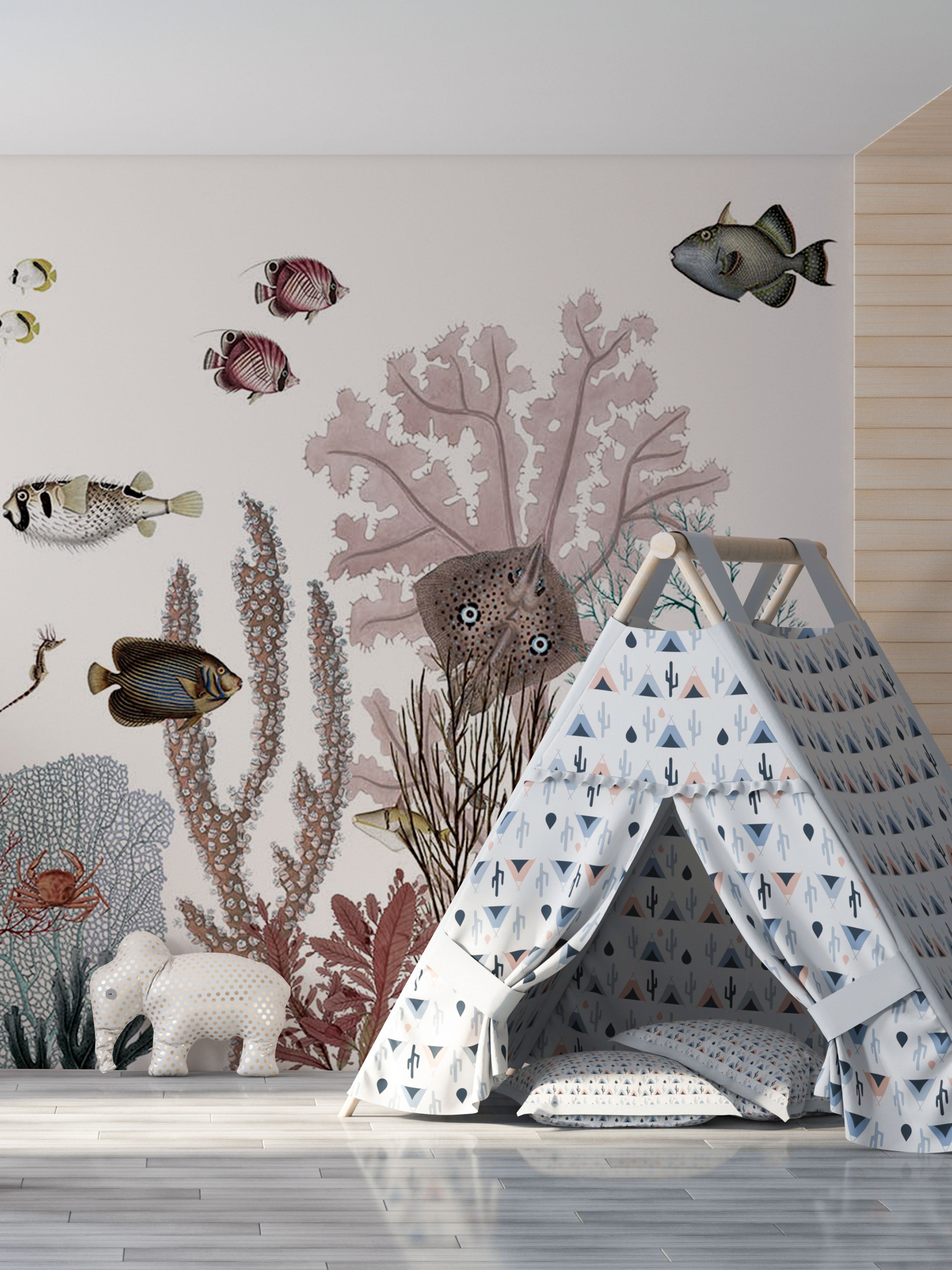 Roaring Reef White - Eclart Walls