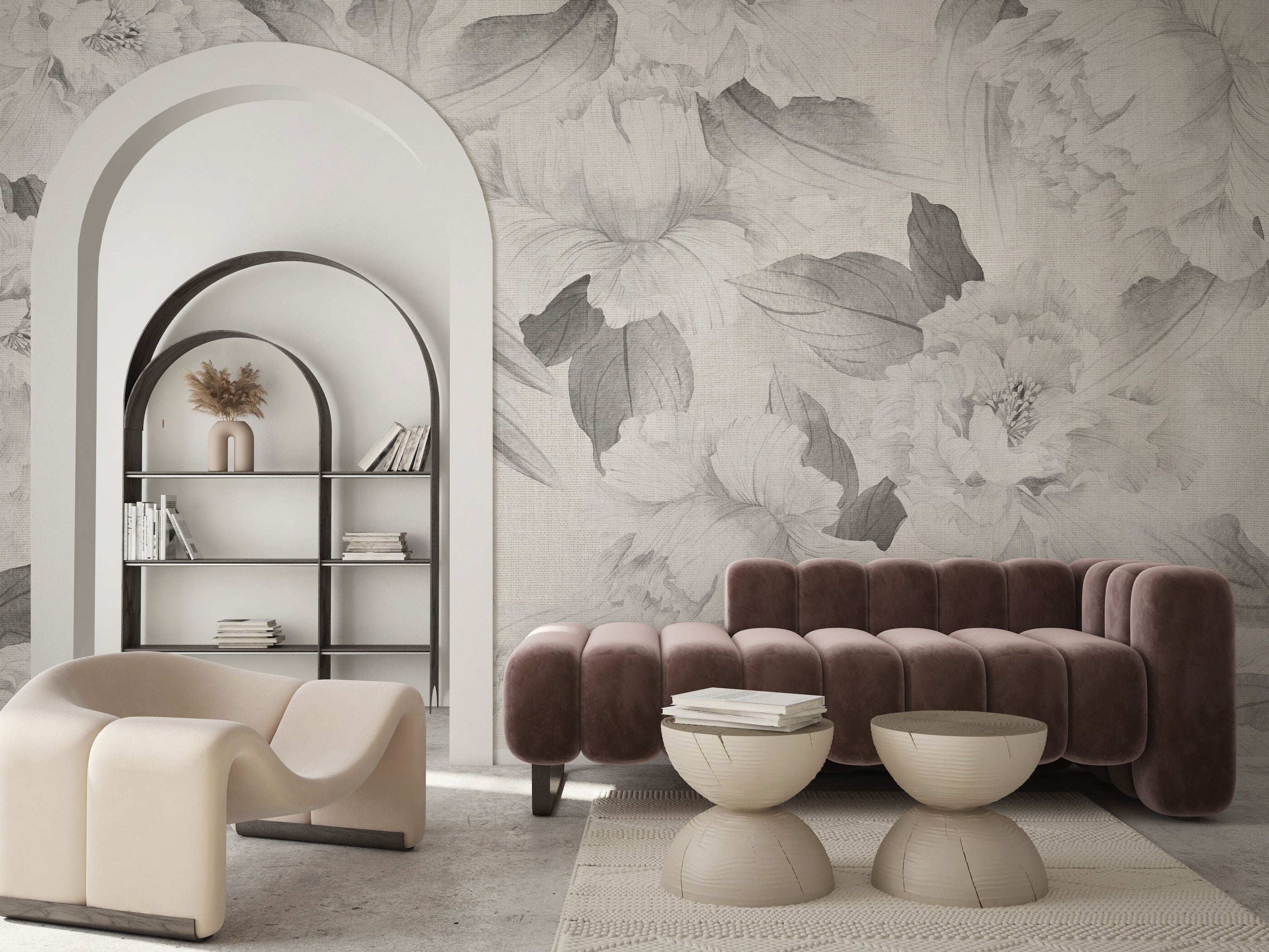 Romantique Monochrome - Eclart Walls