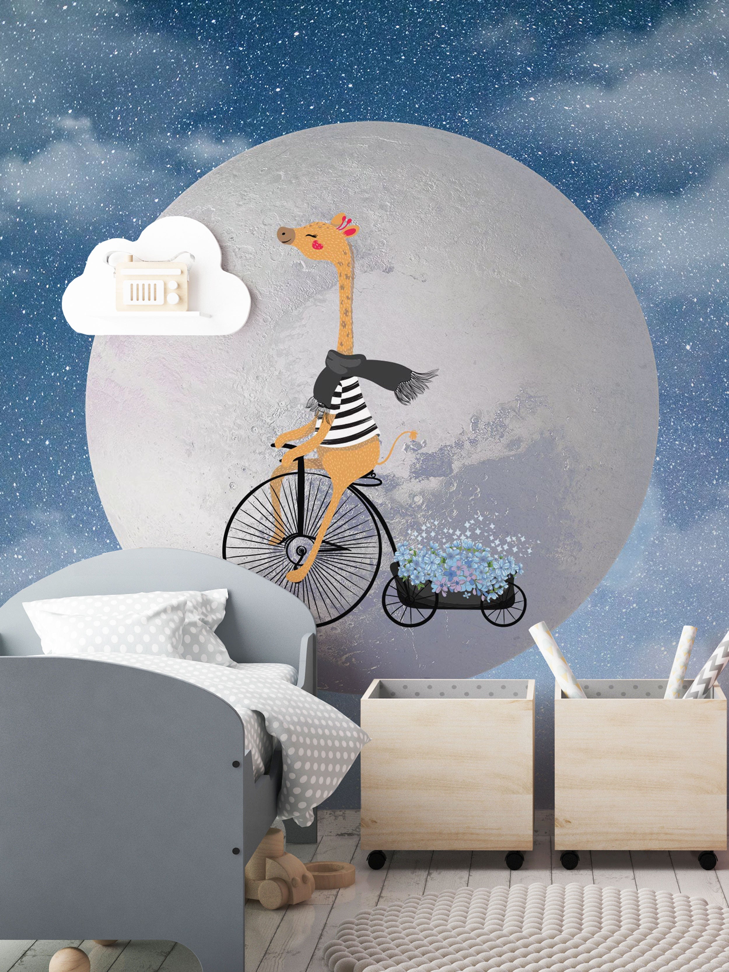 Starry Giraffe Dreams - Eclart Walls
