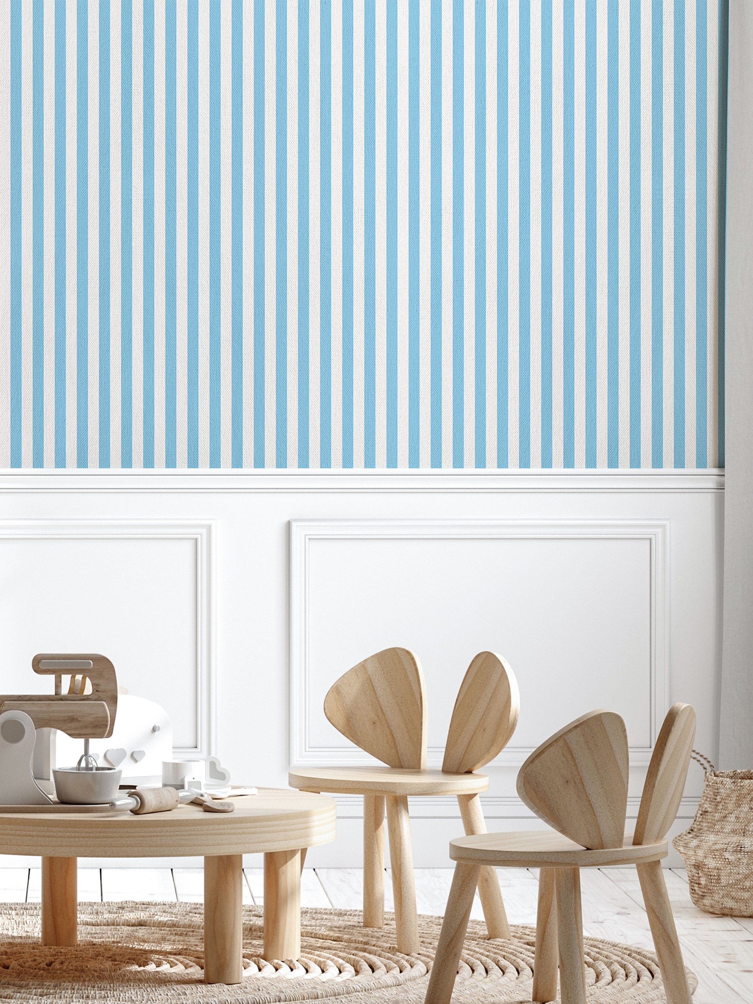 Navy Stripes - Eclart Walls