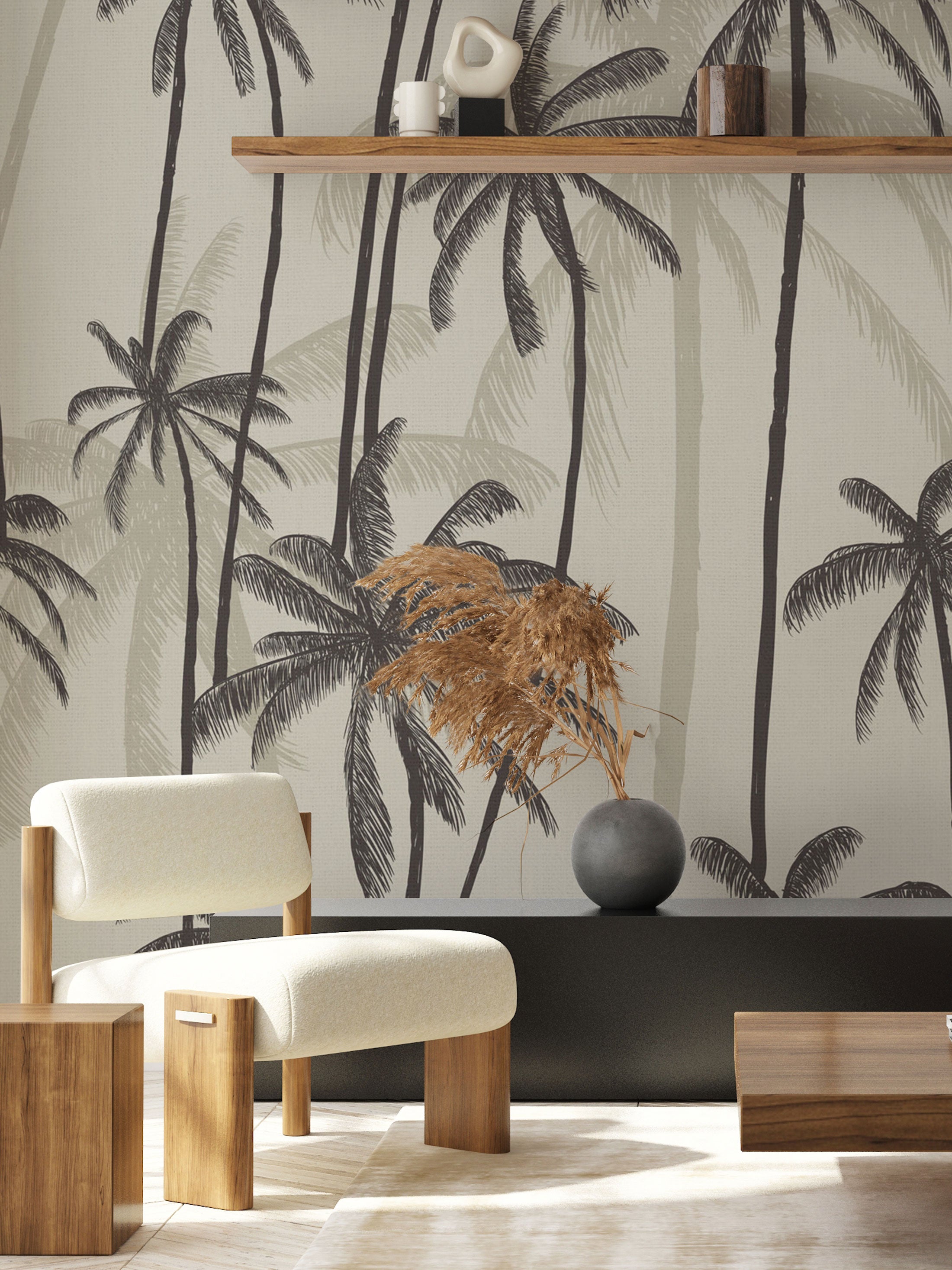 Palm Trees And Summer Breeze - Eclart Walls