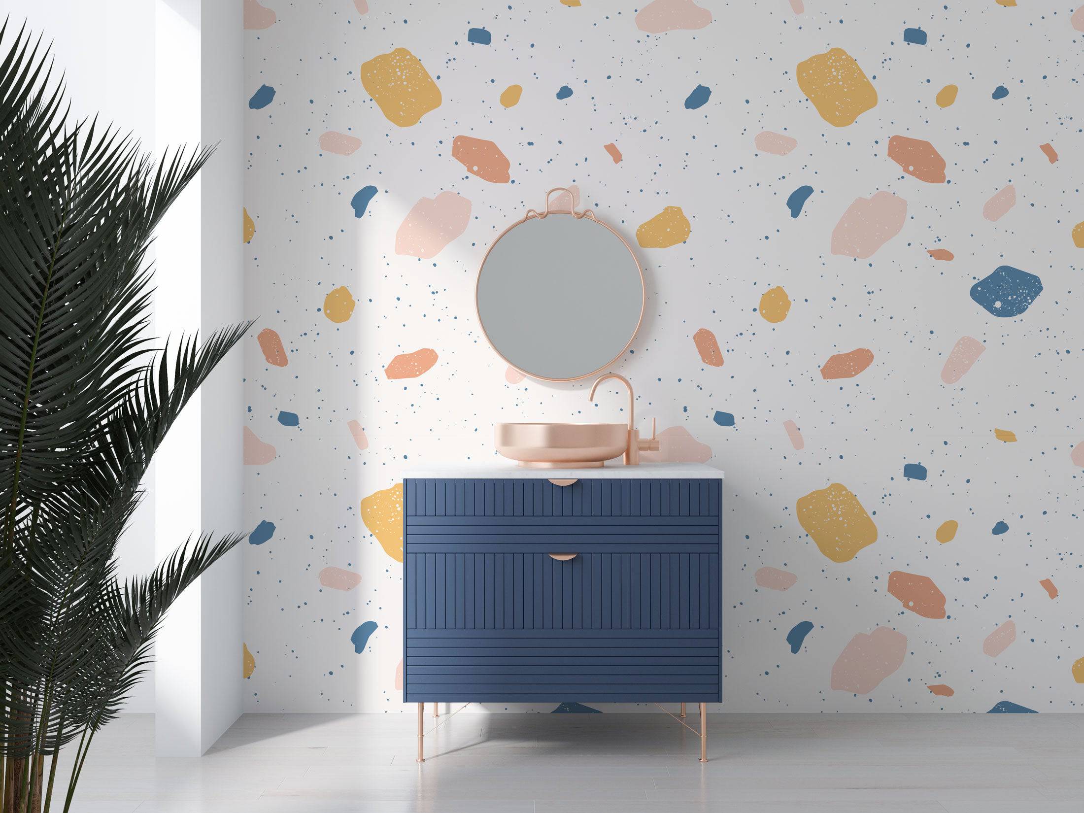 Terrazzo Bathroom - Eclart Walls