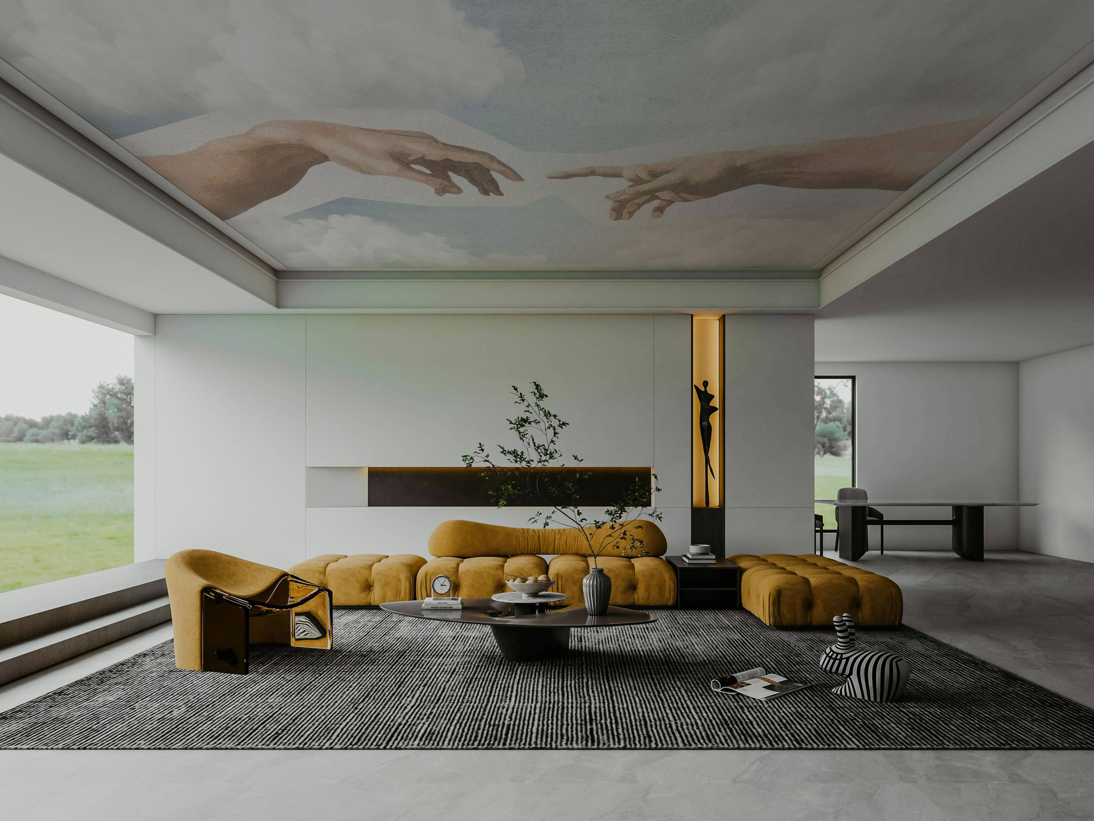 The Creation Of Adam - Eclart Walls