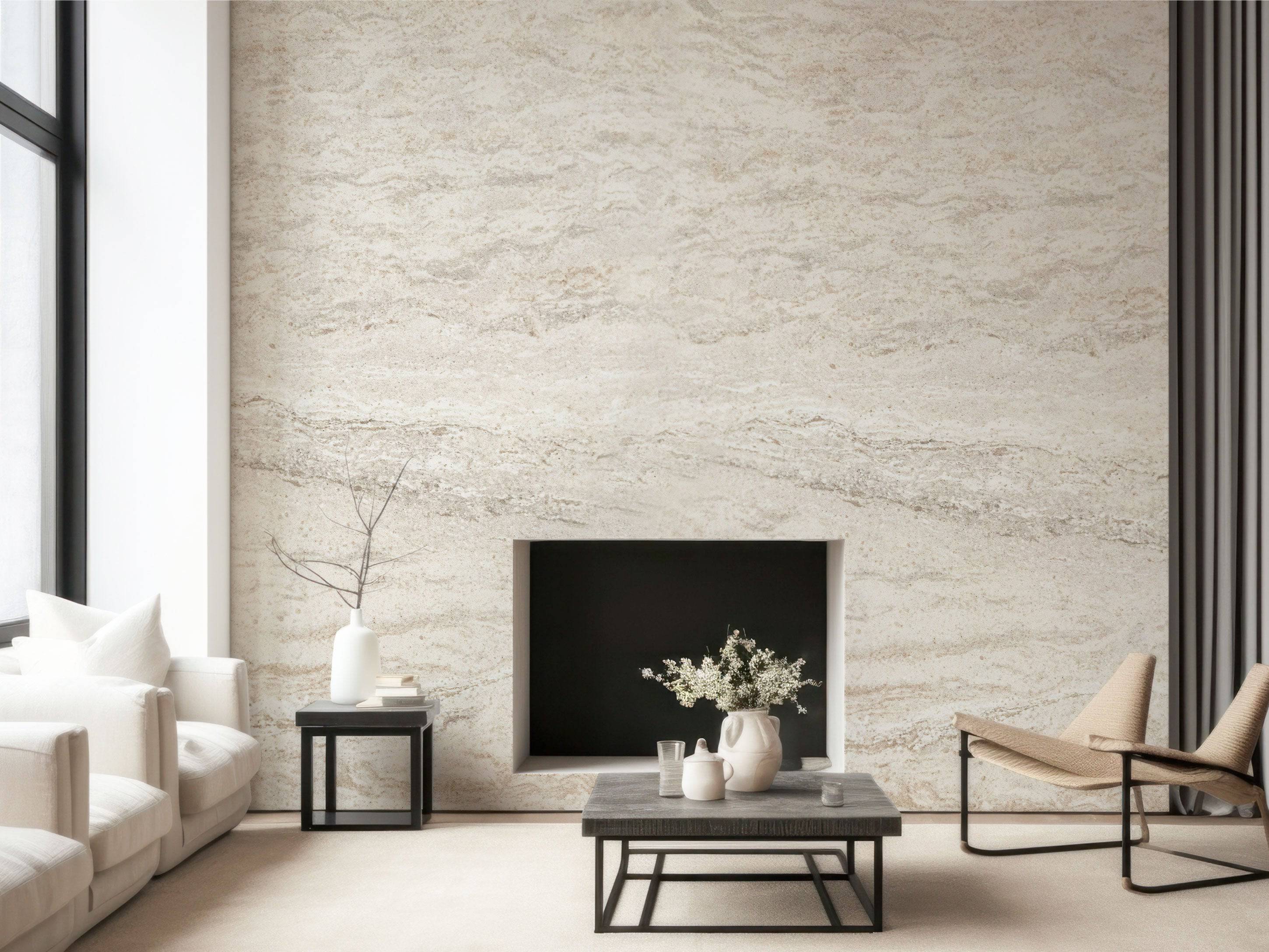 Travertine Light Beige - Eclart Walls