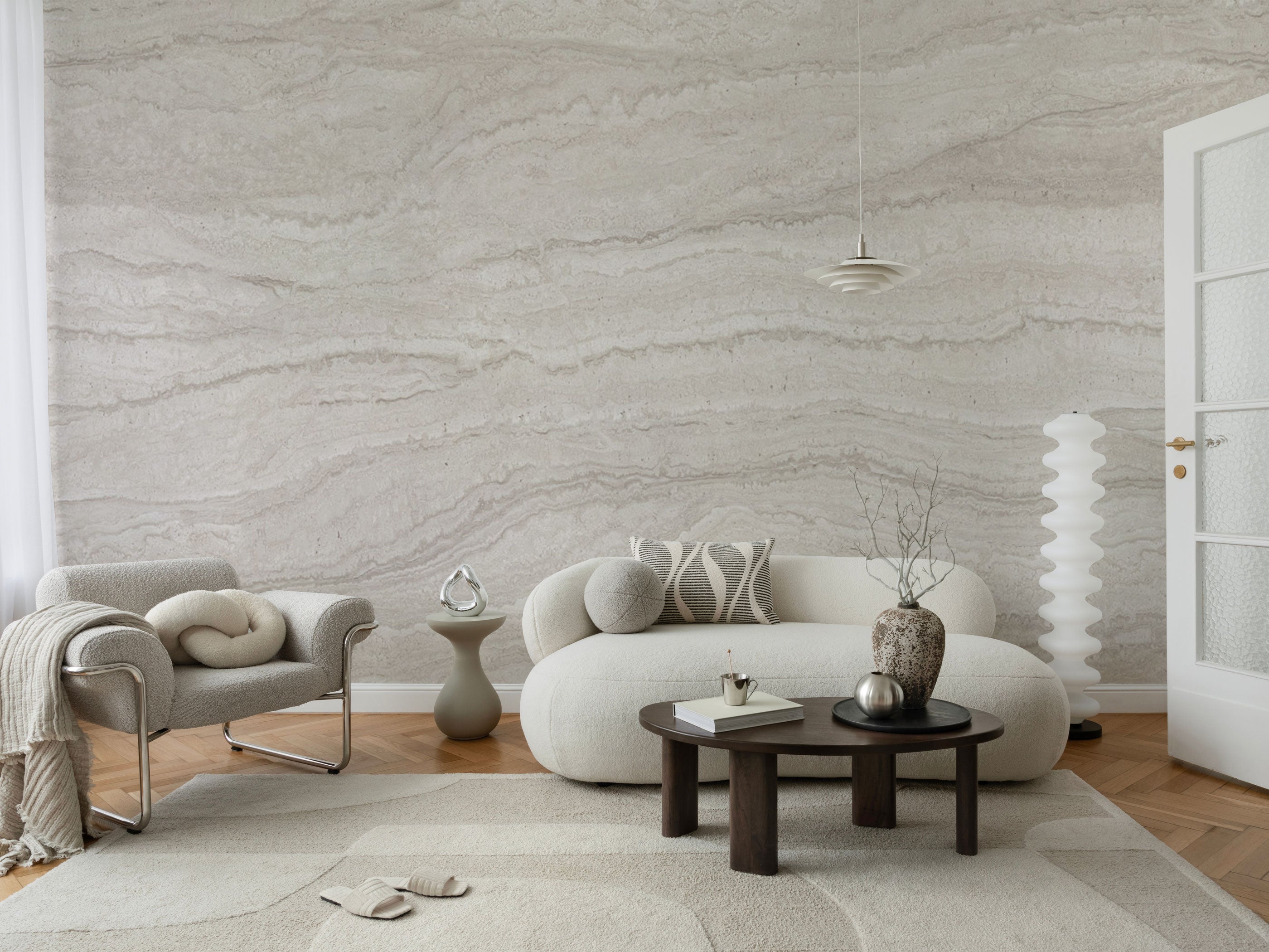 Travertine Light Grey